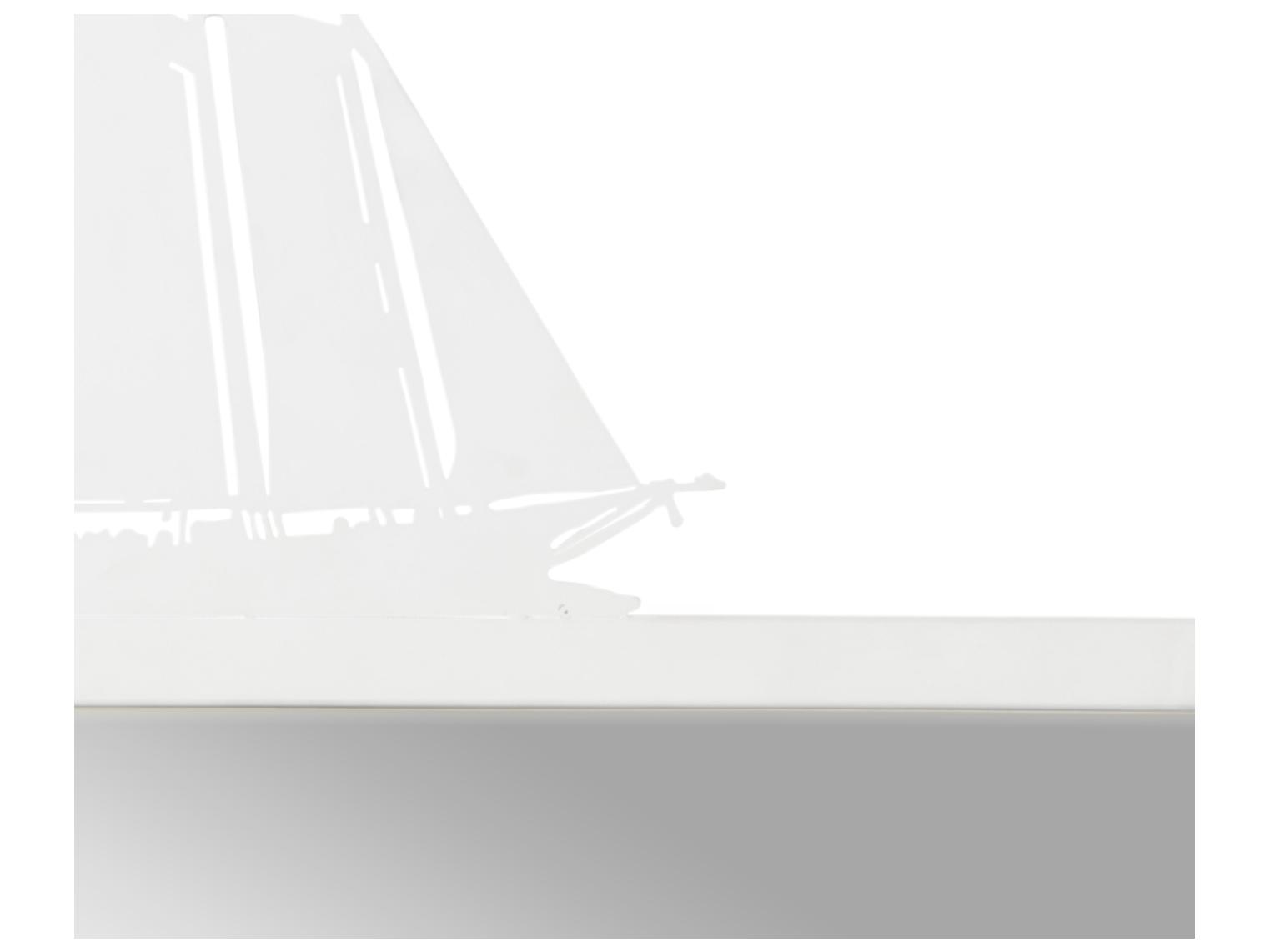 Chelsea House Jamie Merida High Tide Mirror - White