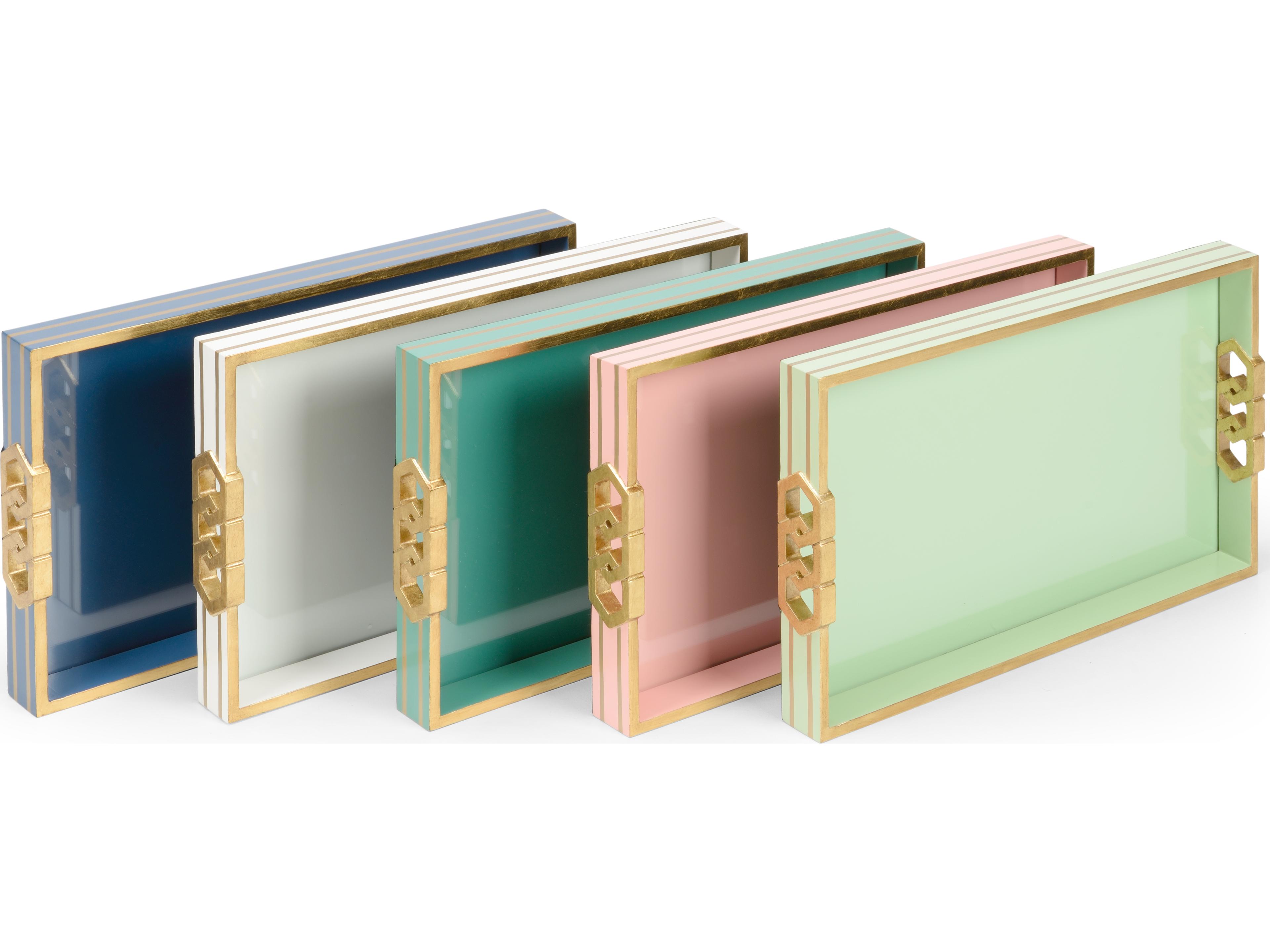 Chelsea House Shayla Copas Serving Tray - White