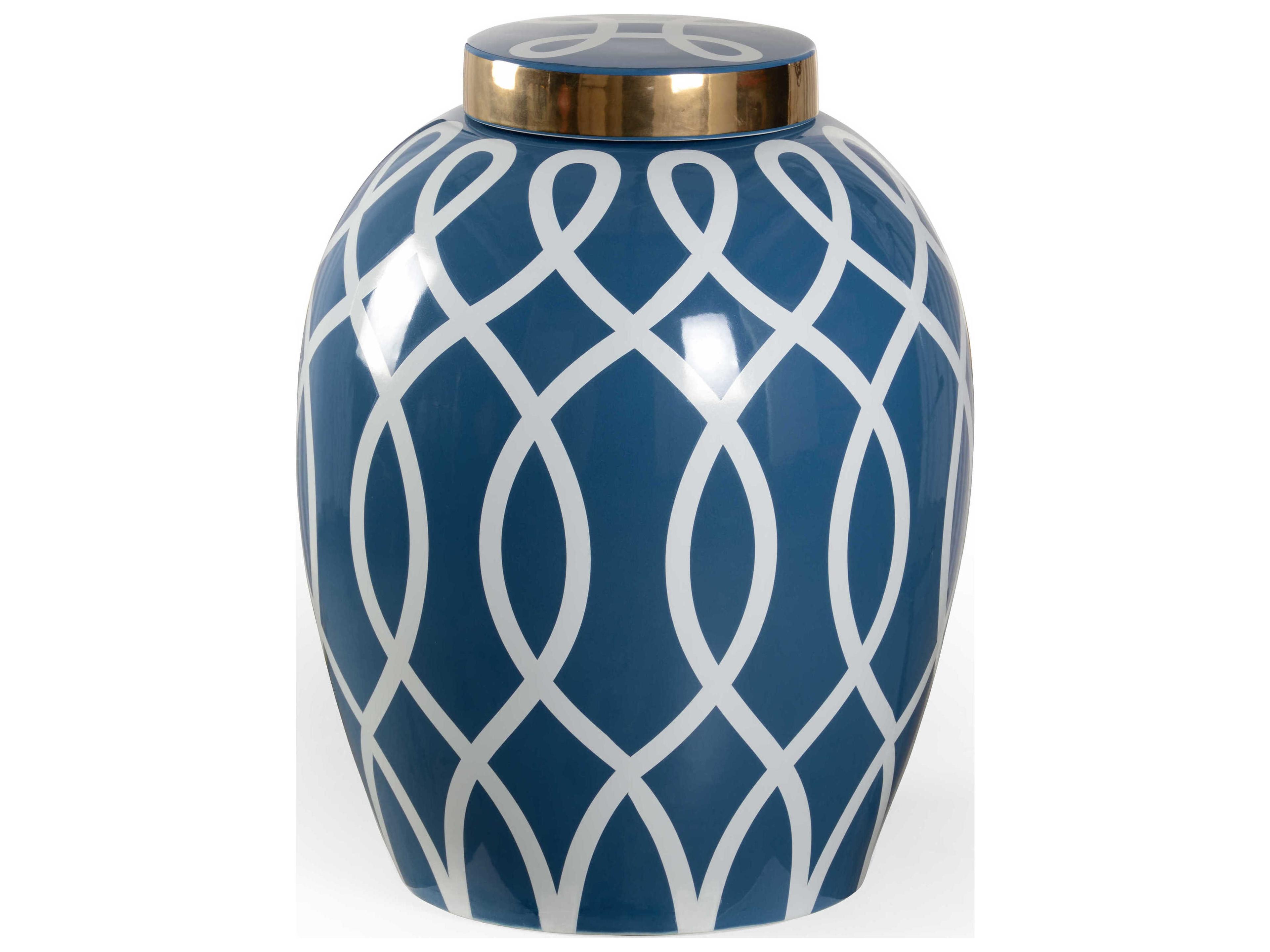 Chelsea House Shayla Copas Sarah Ginger Jar - Blue
