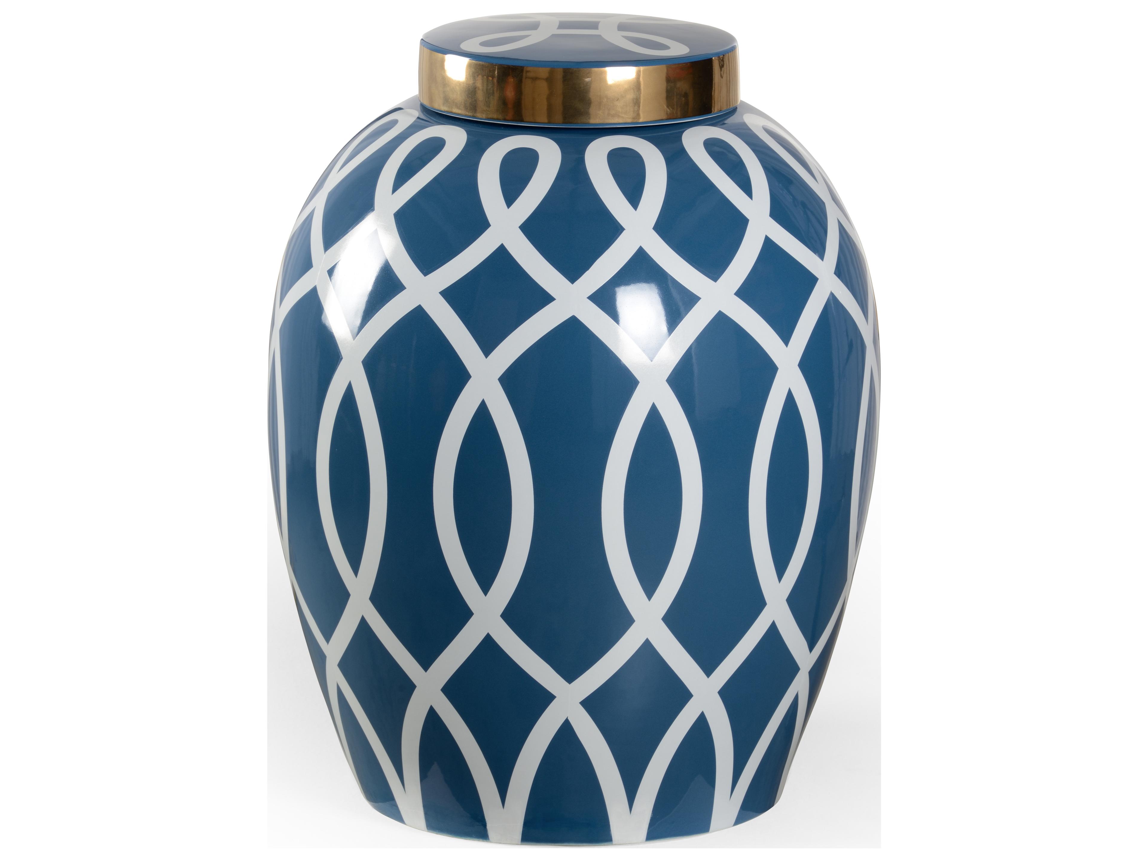 Chelsea House Shayla Copas Sarah Ginger Jar - Blue