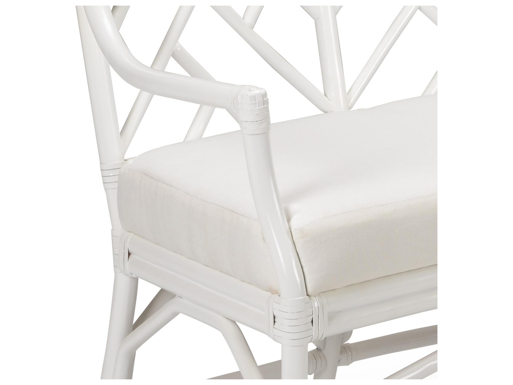 Chelsea House White Upholstered Accent Bench