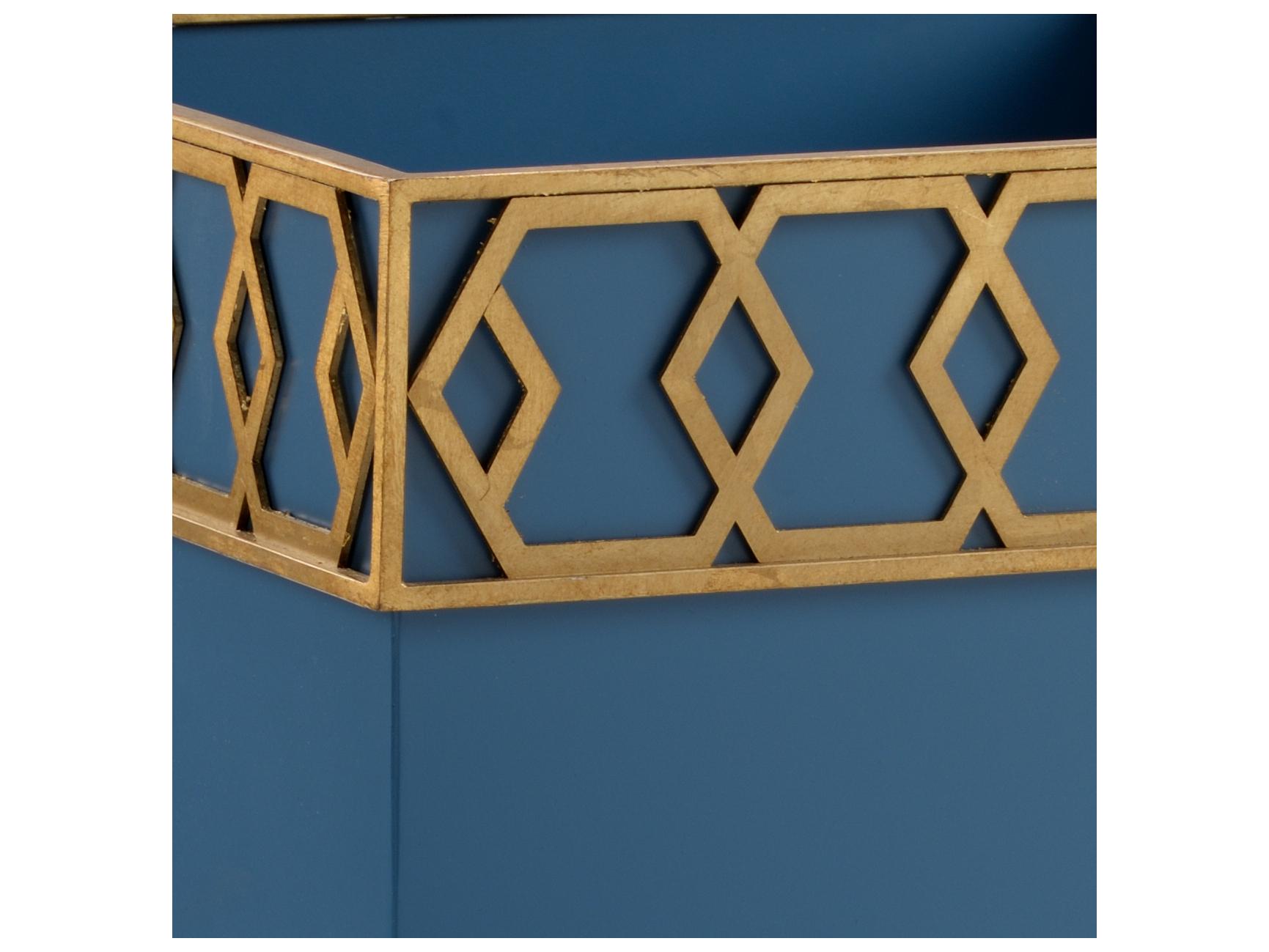 Chelsea House Shayla Copas Perkins Planter - Blue