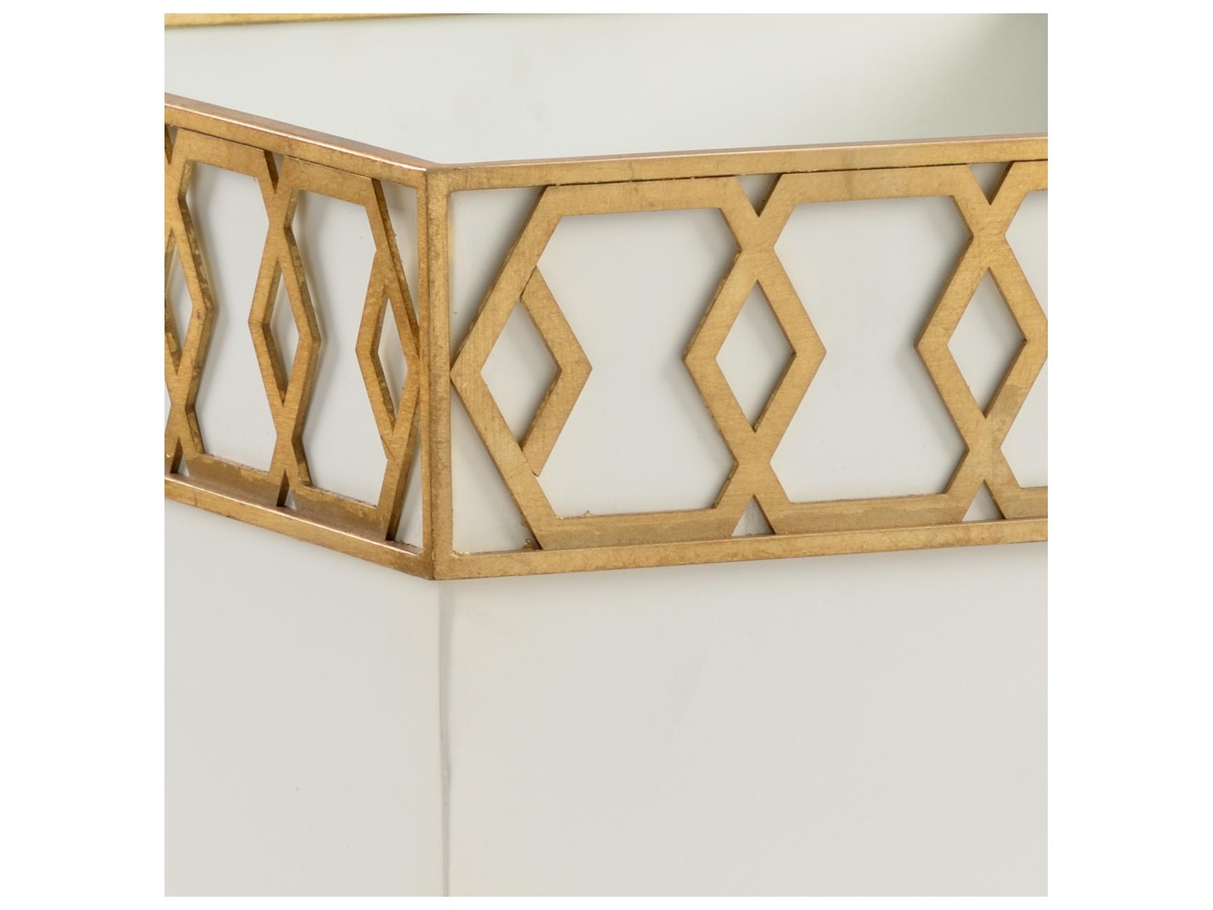 Chelsea House Shayla Copas Perkins Planter - White