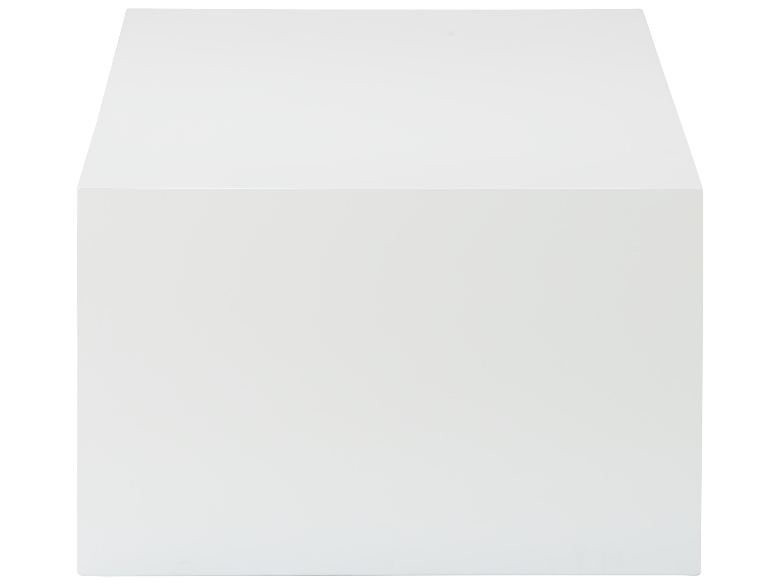 Chelsea House Bradshaw Orrell Equinox Rectangular Wood Cocktail Table - White