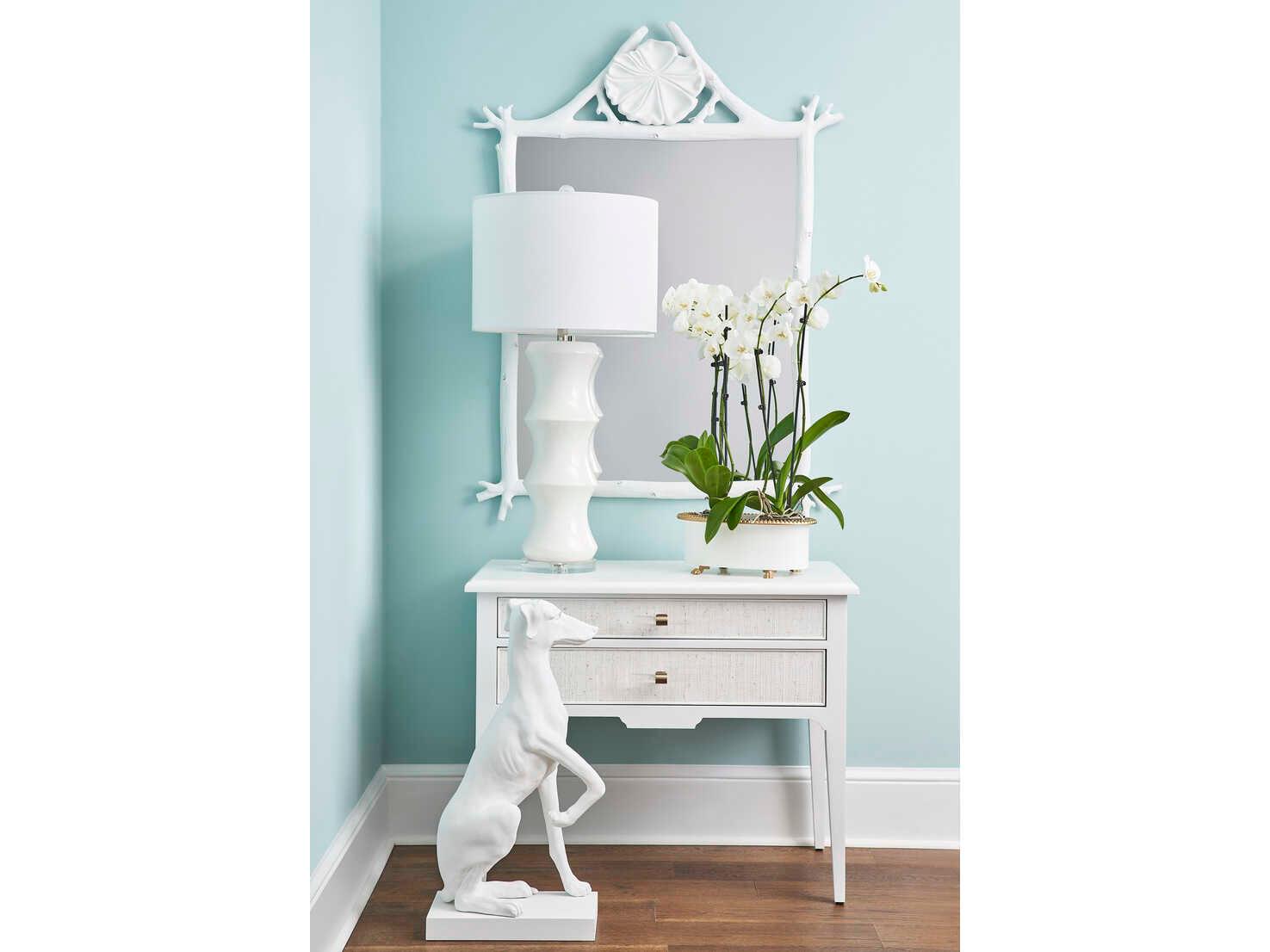 Chelsea House Kristi Nelson Grotto Kristi Nelson White Wall Mirror