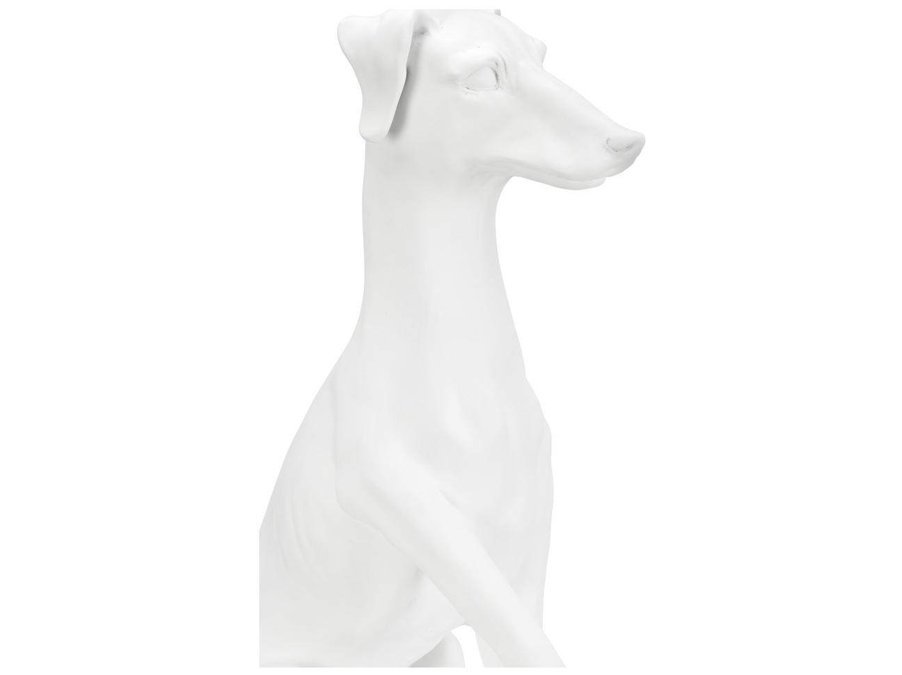 Chelsea House Claire Bell Matte White Greyhound Sculpture