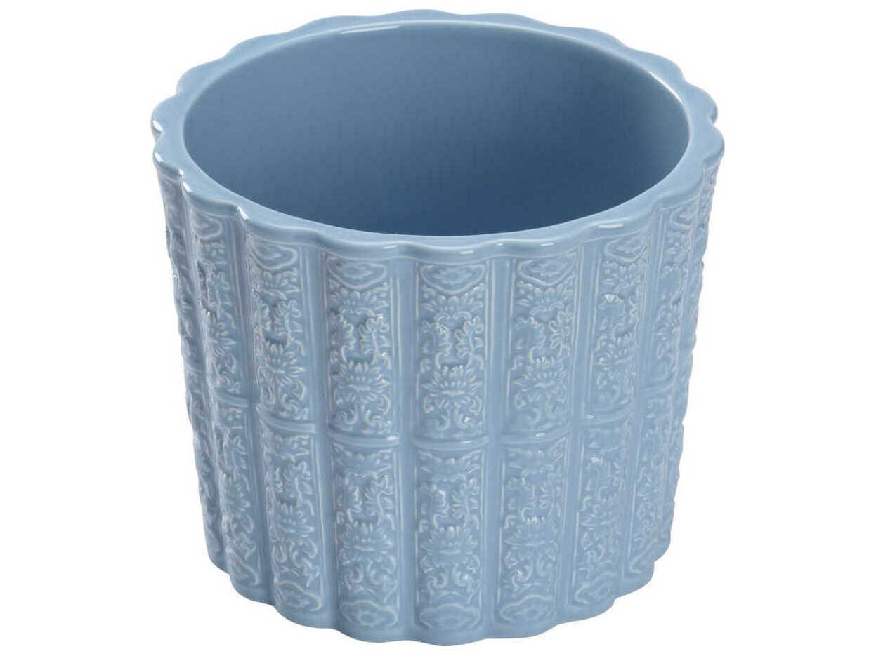 Chelsea House Sky Blue Brandywine Planter