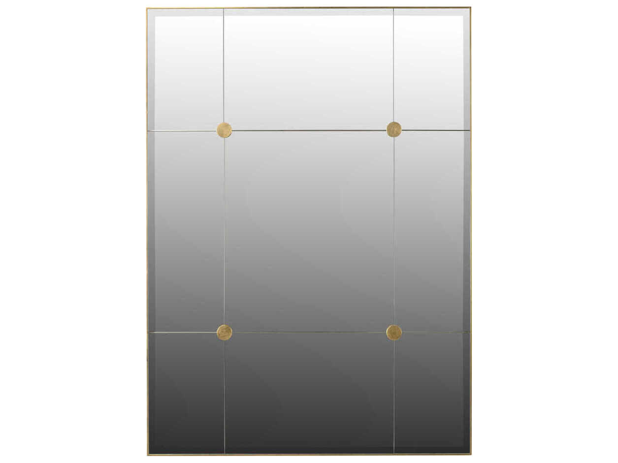 Chelsea House Loire Antique Gold Leaf Rectangular Wall Mirror