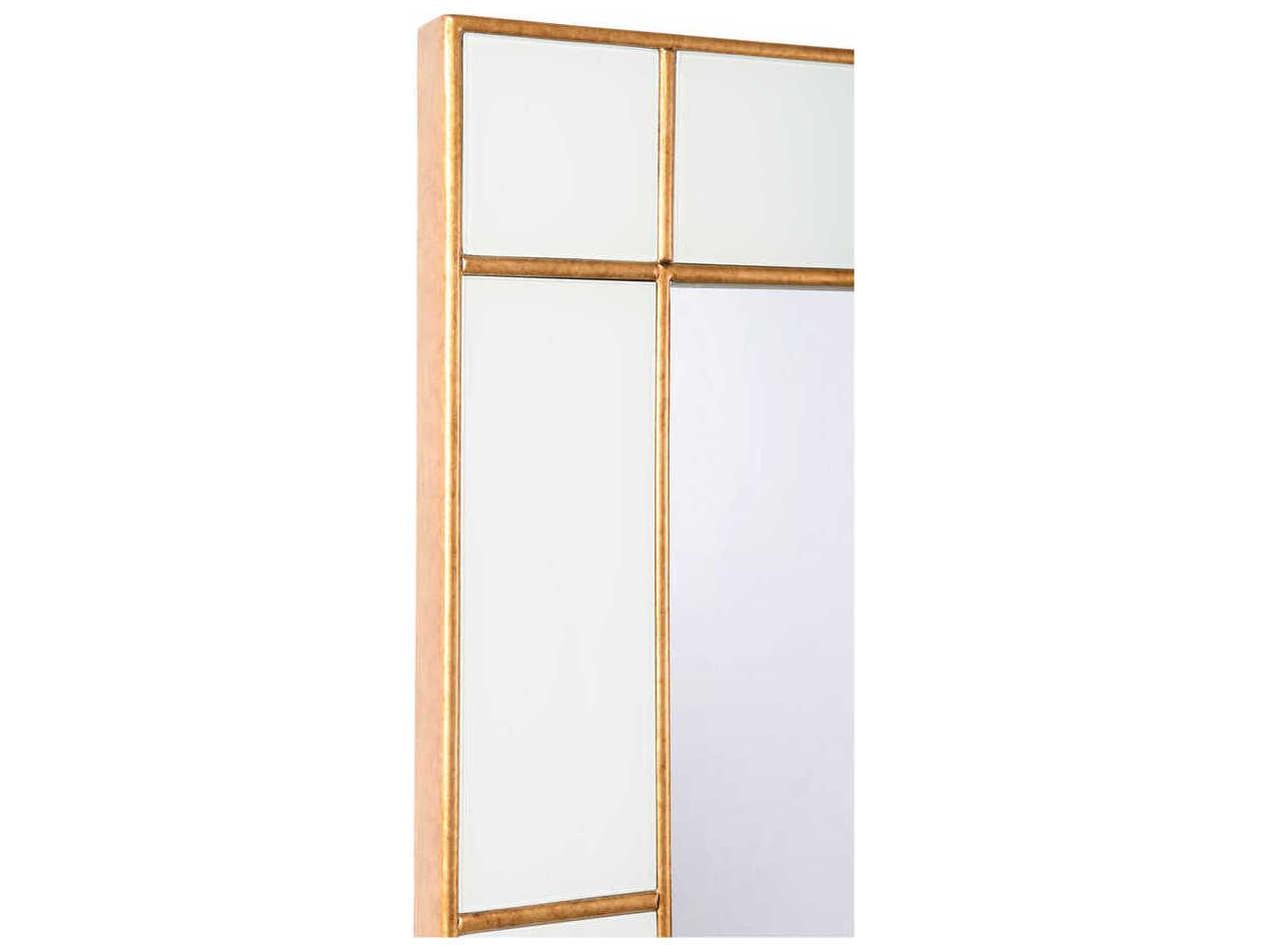 Chelsea House Herman Hesse Gold Leaf Rectangular Wall Mirror