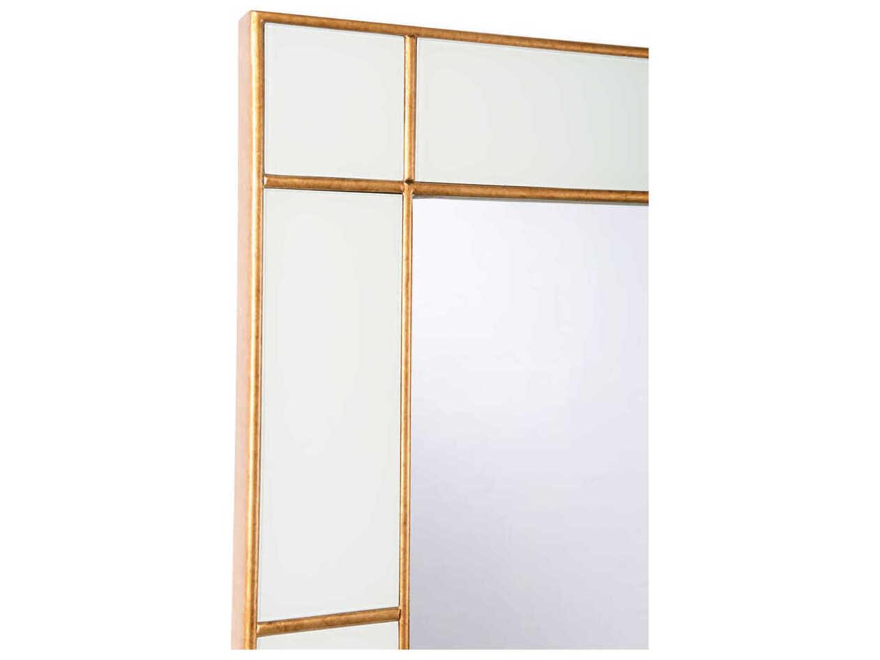 Chelsea House Herman Hesse Gold Leaf Rectangular Wall Mirror