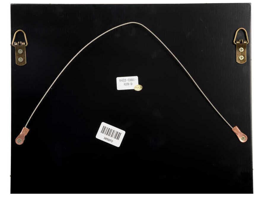 Chelsea House Porcelain Flower Black-D Shadow Box