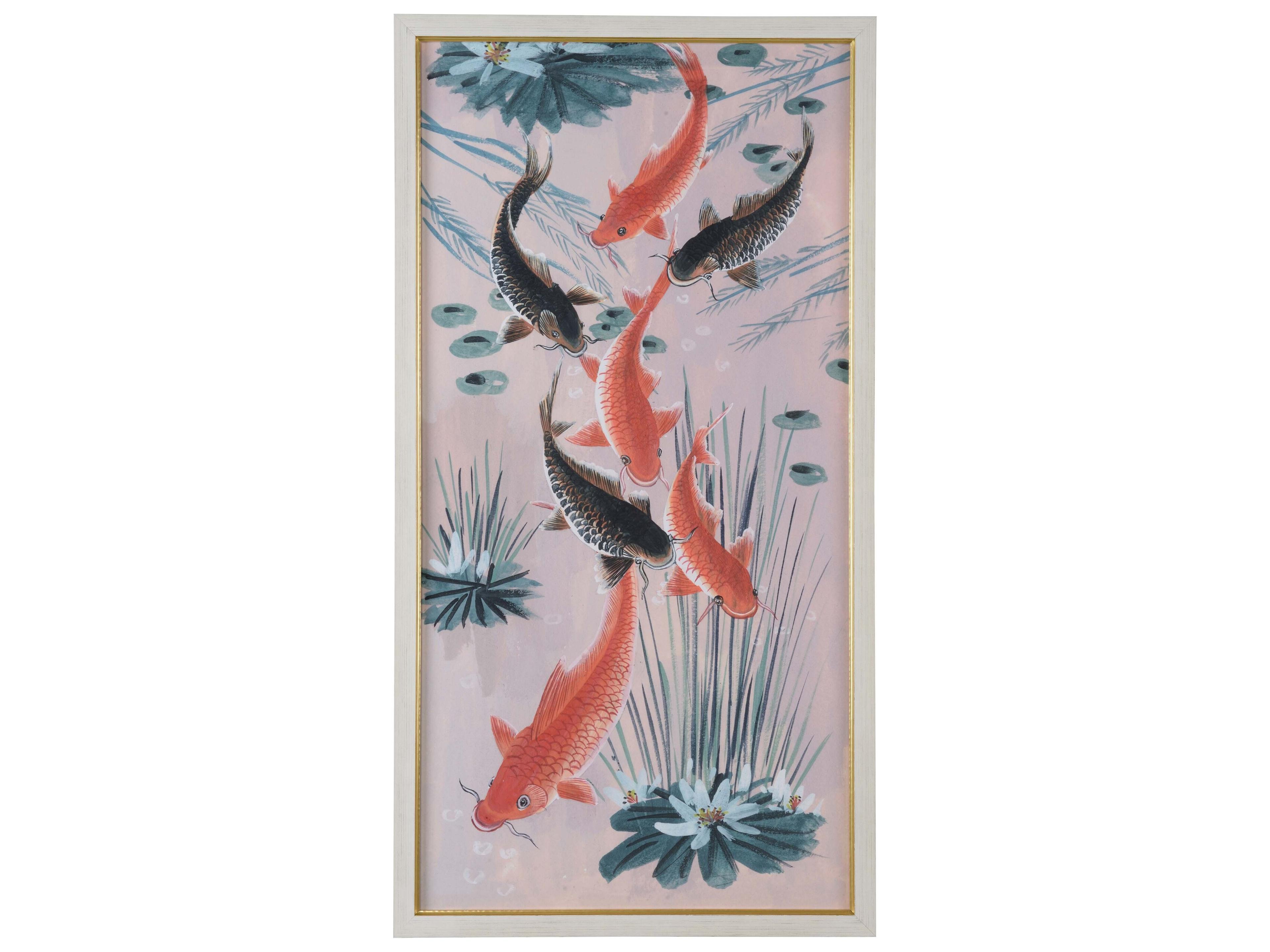 Chelsea House Misc Traditional Koi Pond I Wall Art