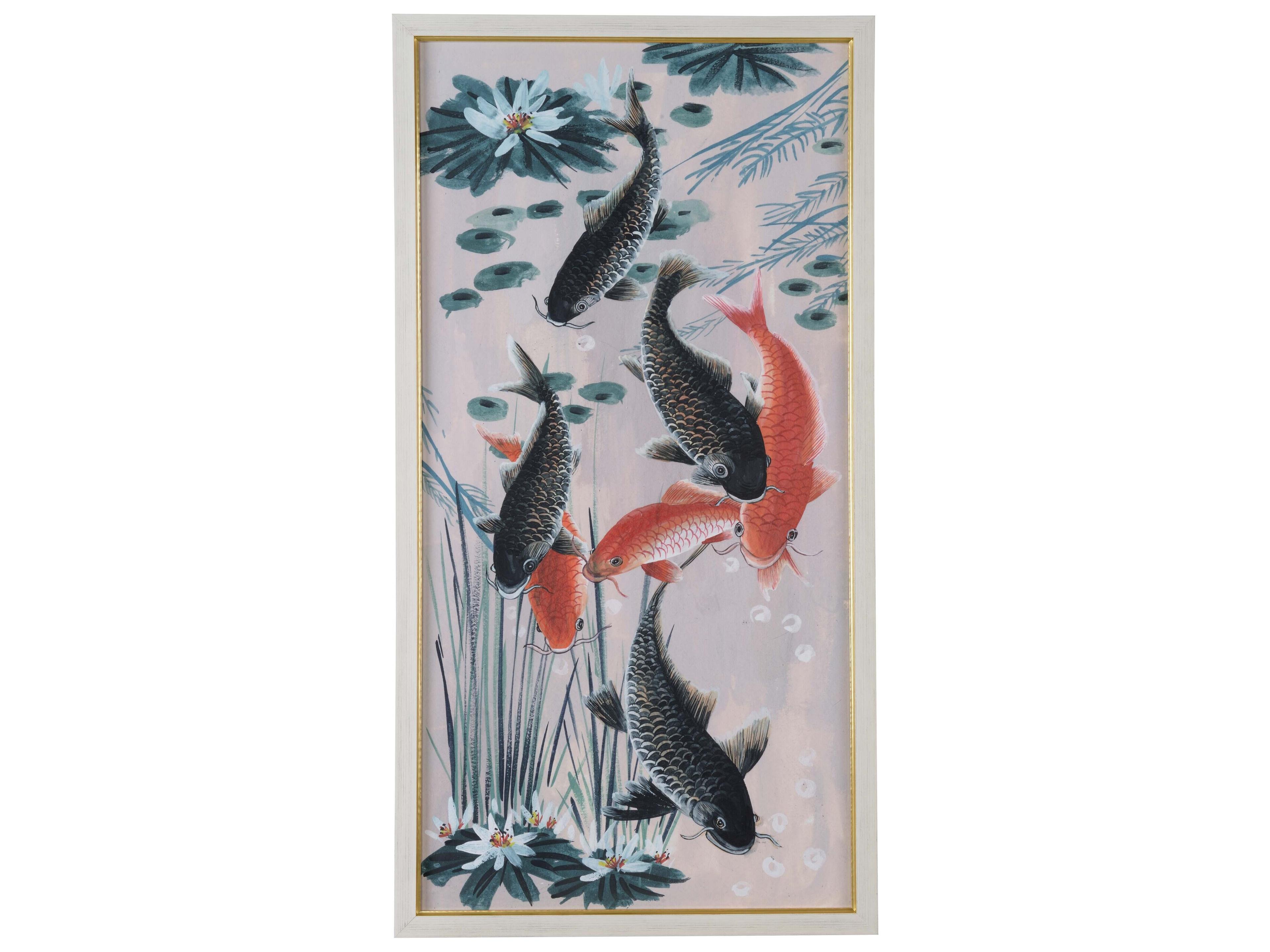 Chelsea House Misc Traditional Koi Pond II Wall Art