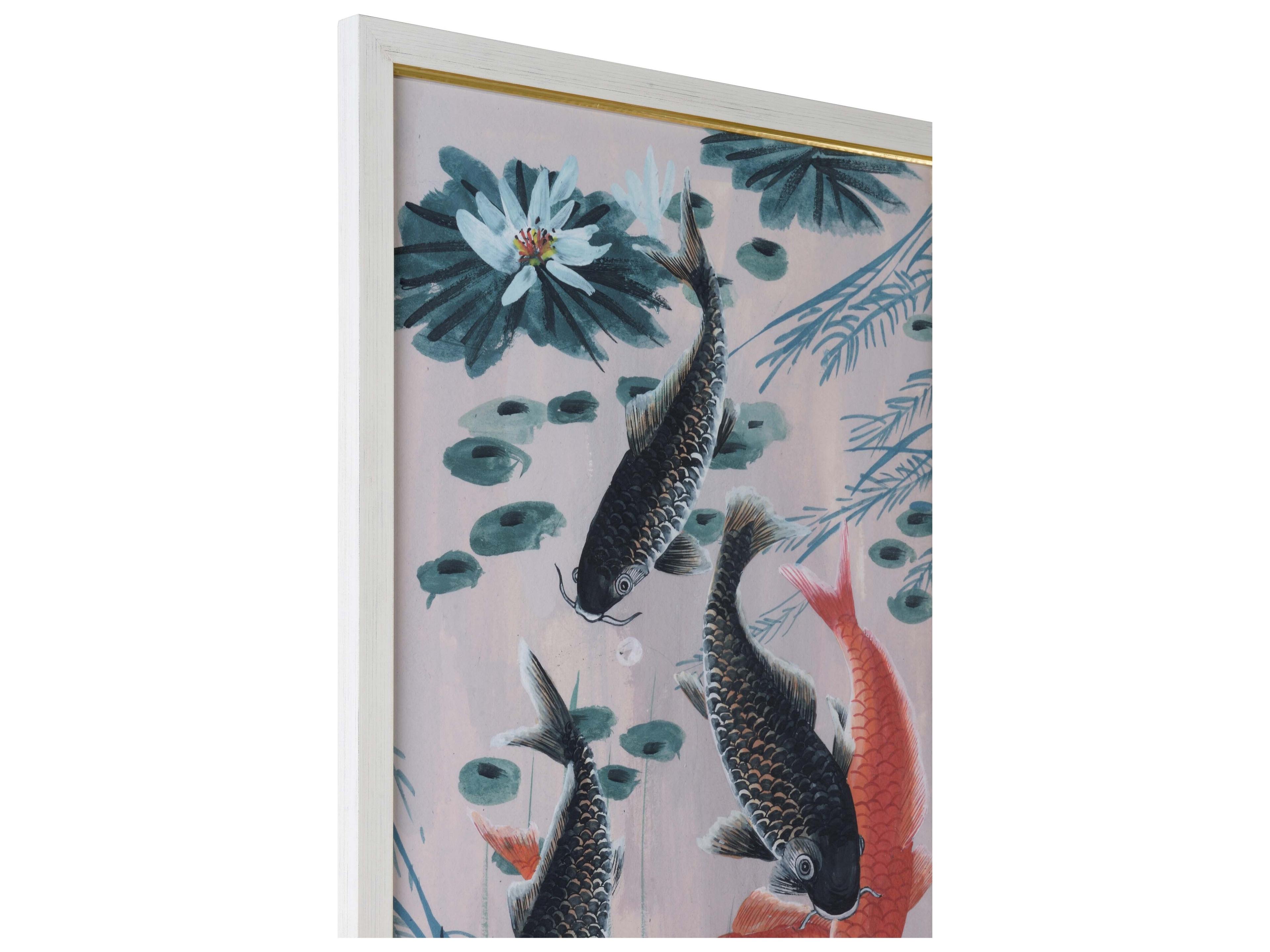 Chelsea House Misc Traditional Koi Pond II Wall Art