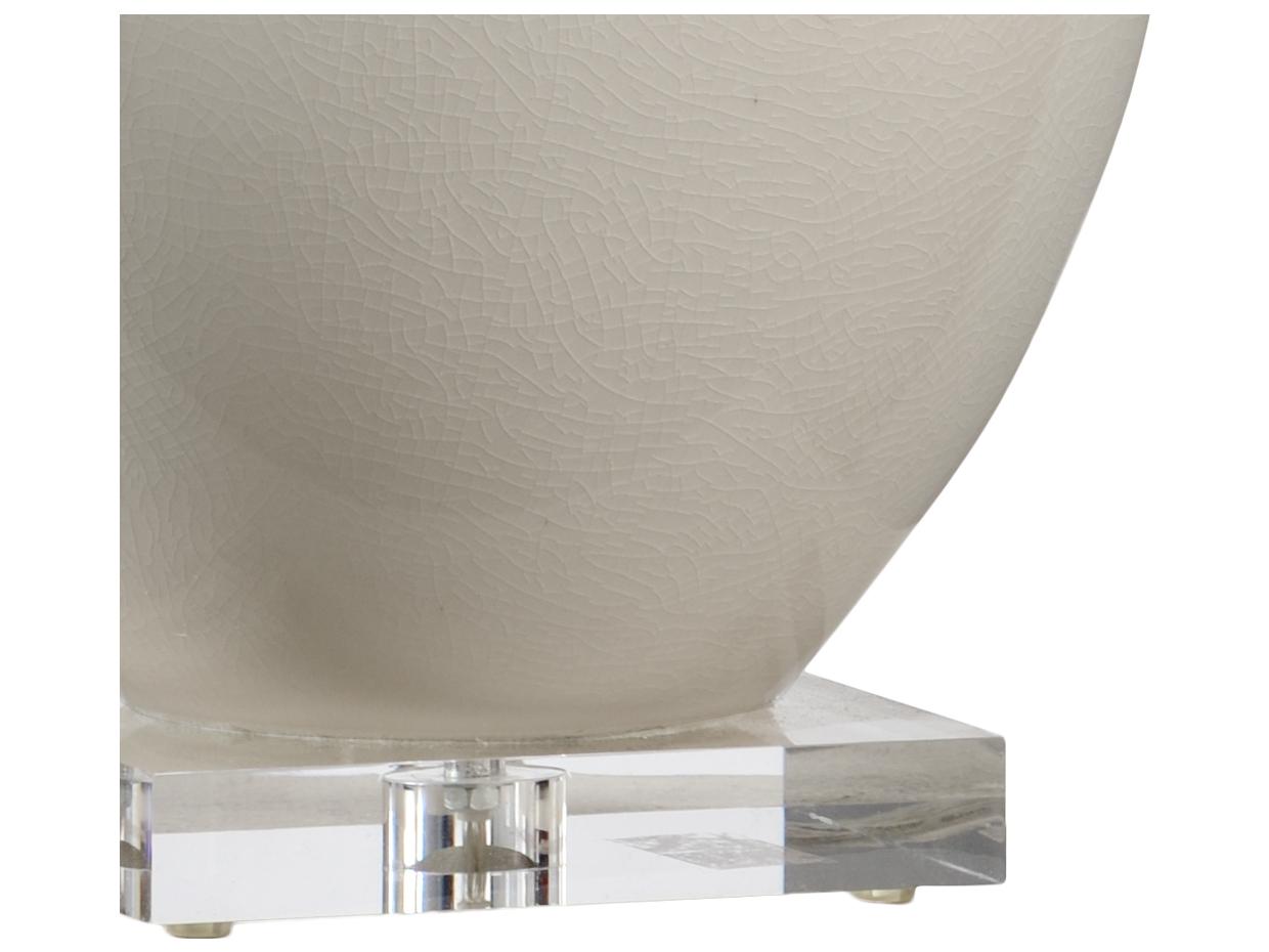 Chelsea House Fulton Vase White Table Lamp - Cream