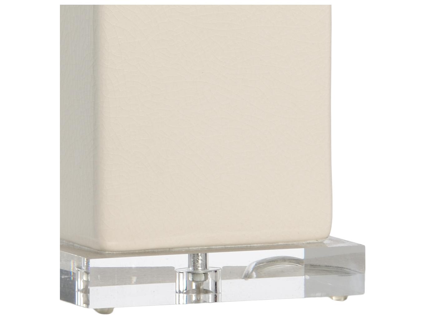 Chelsea House Becker Vase White Gold Table Lamp - Cream