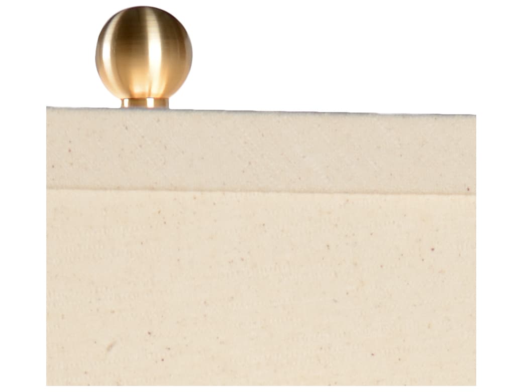 Chelsea House Becker Vase White Gold Table Lamp - Cream