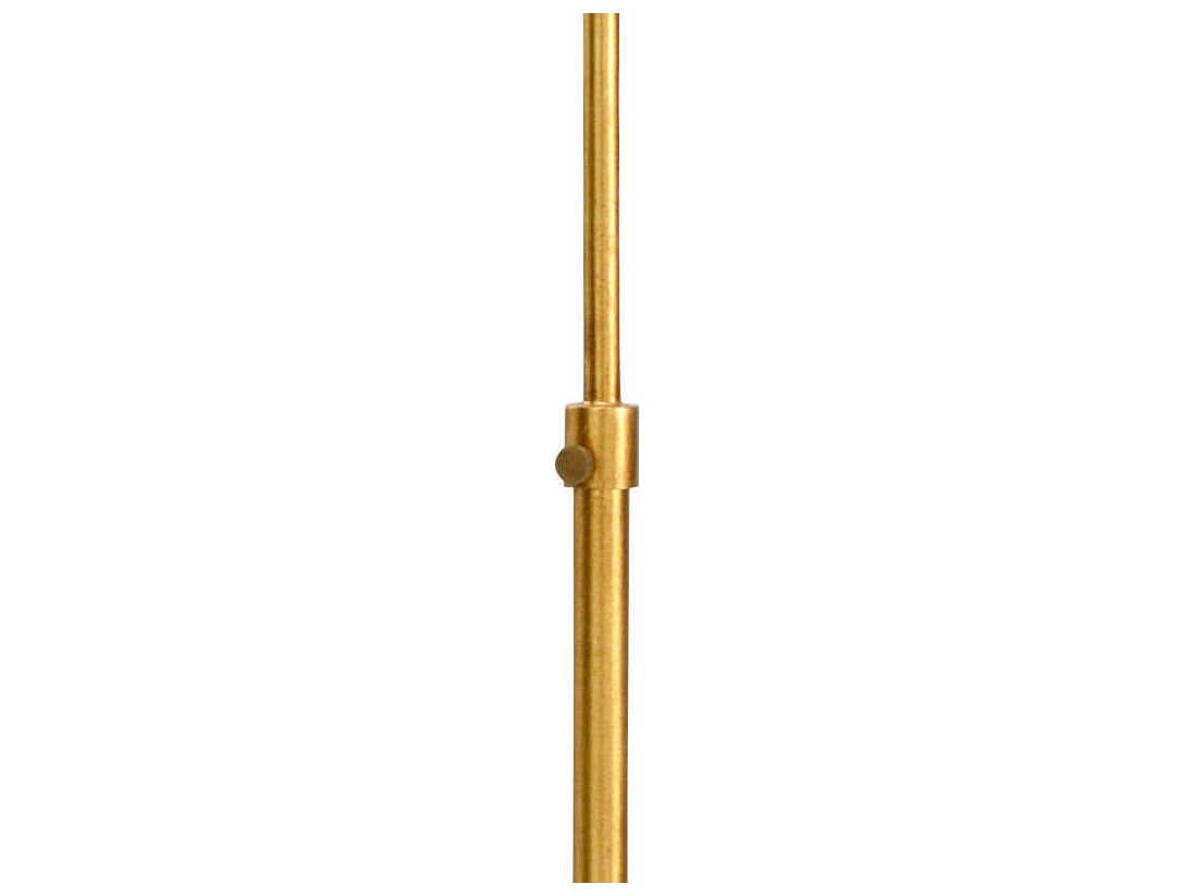 Chelsea House Charlotte Antique Gold Leaf Floor Lamp