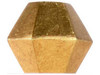 Chelsea House Right Facing Antique Gold Leaf Table Lamp