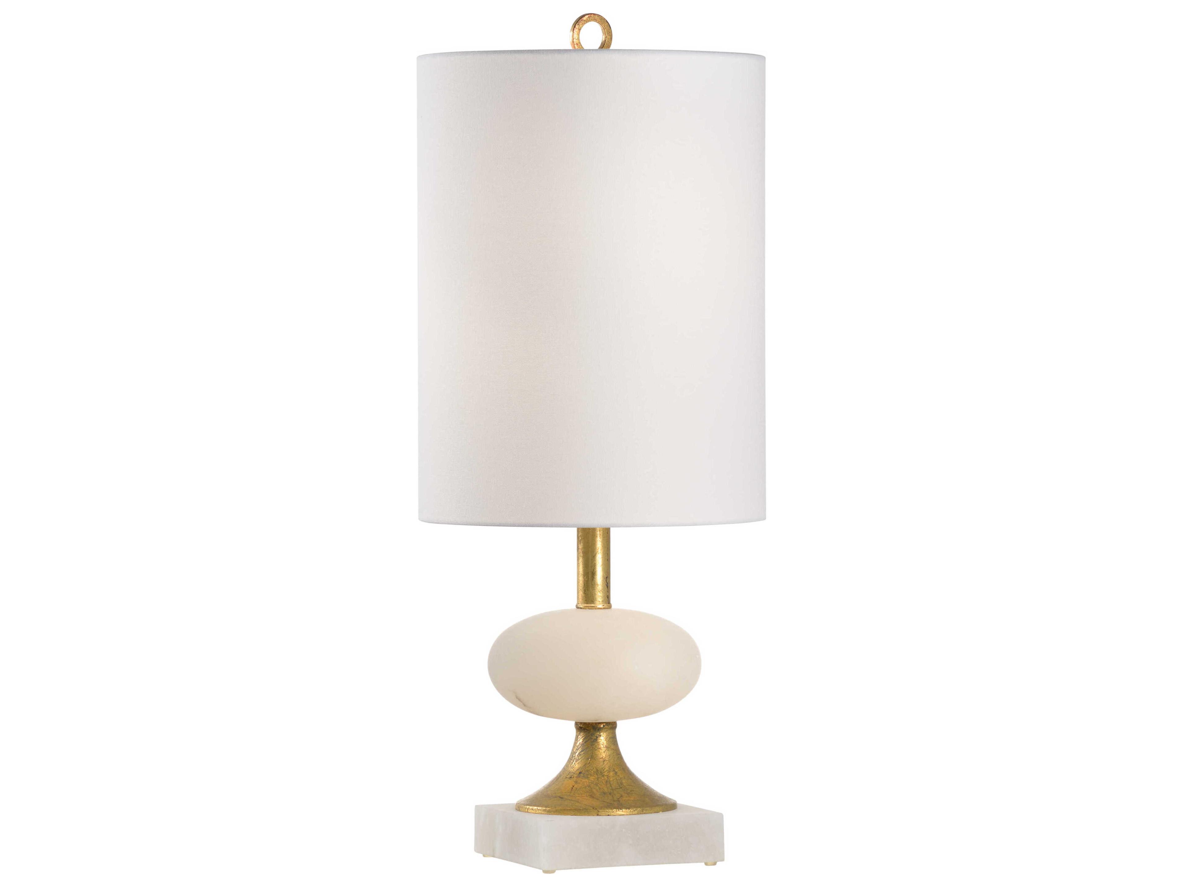 Chelsea House Bradshaw Orrell Charlotte White Gold Table Lamp