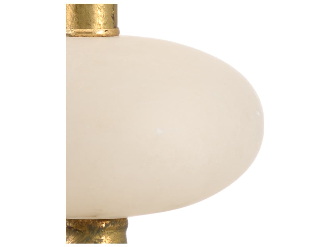 Chelsea House Bradshaw Orrell Charlotte White Gold Table Lamp
