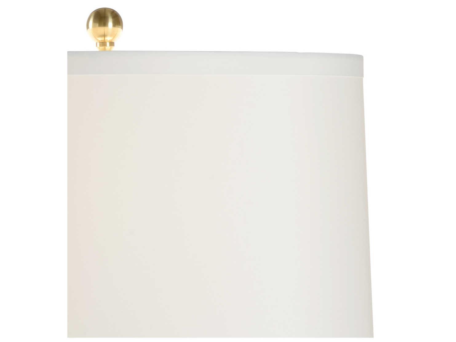 Chelsea House Green White Glaze Buffet Lamp