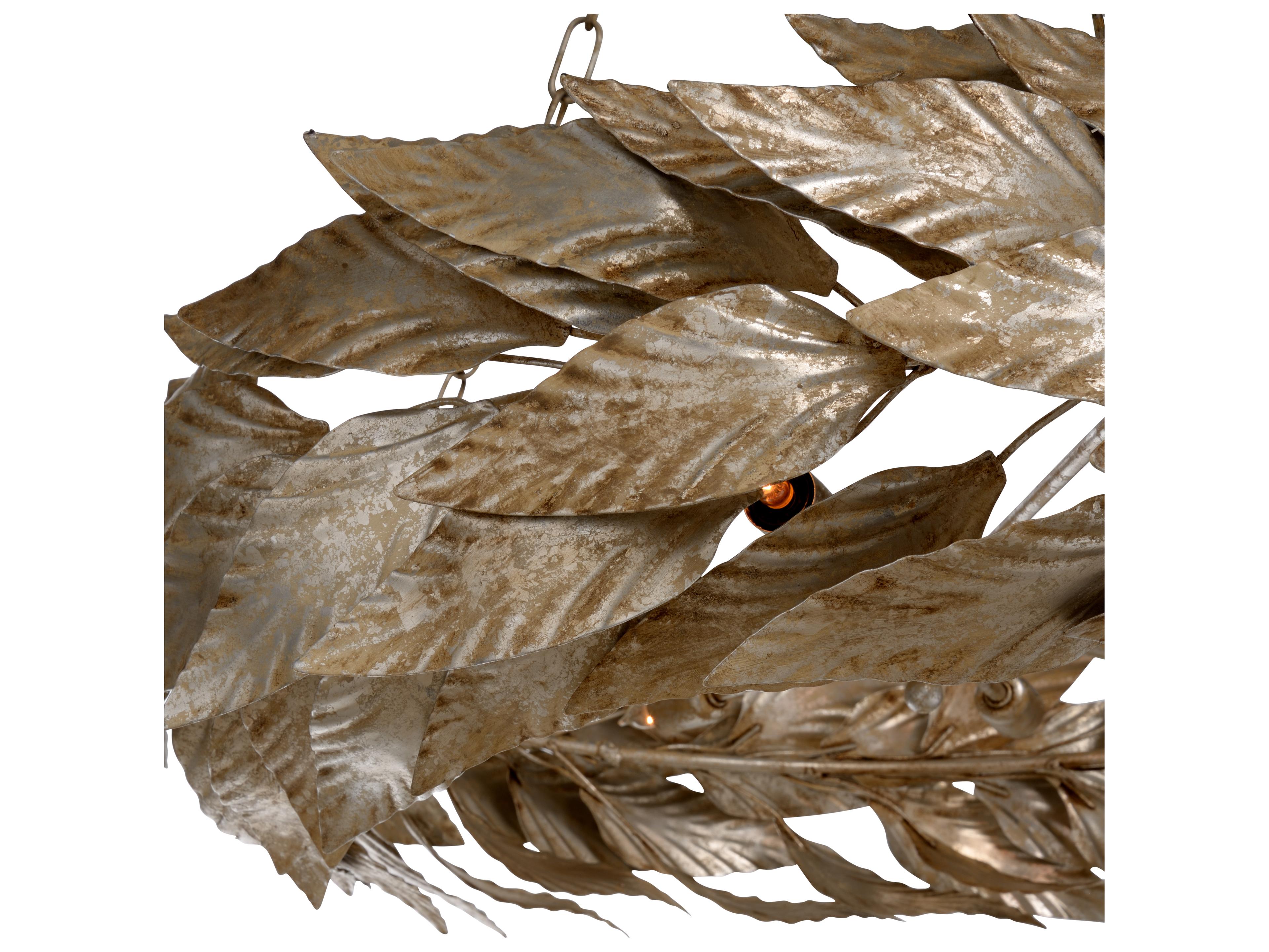 Chelsea House Silver Candelabra Round Tiered Chandelier