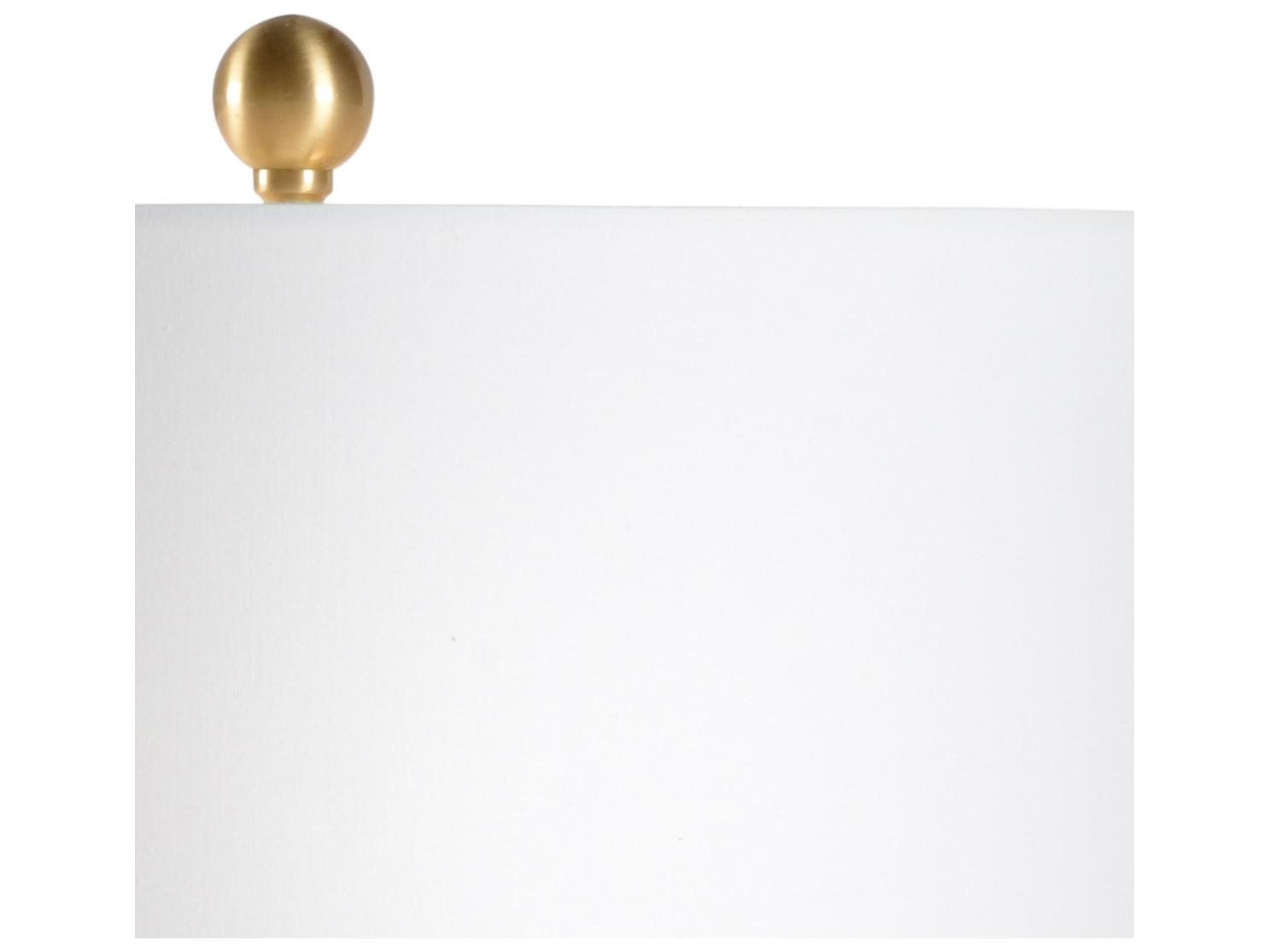 Chelsea House Jamie Merida Crystal Clear Gold Table Lamp