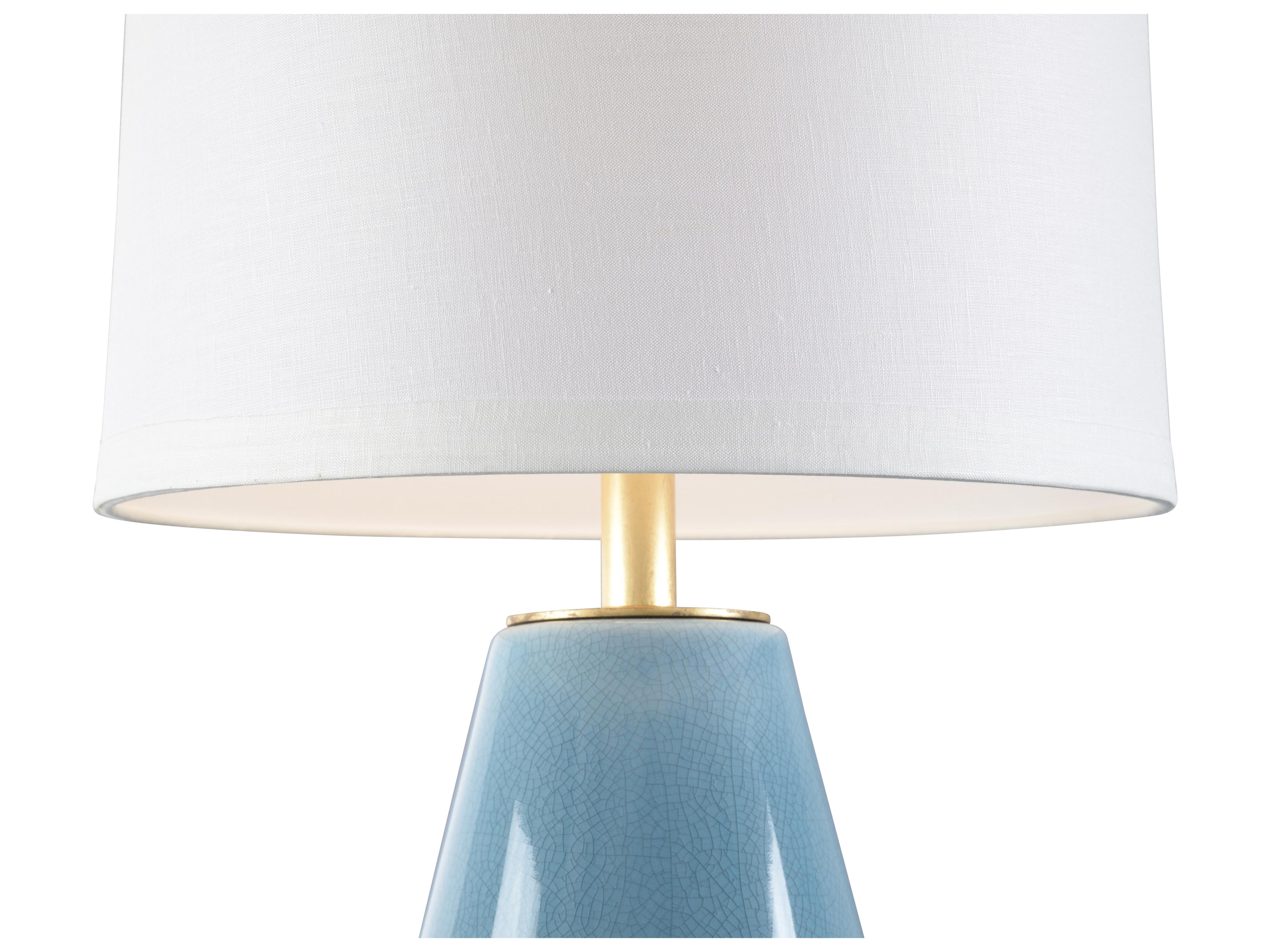 Chelsea House Jamie Merida Blue Gold Buffet Lamp