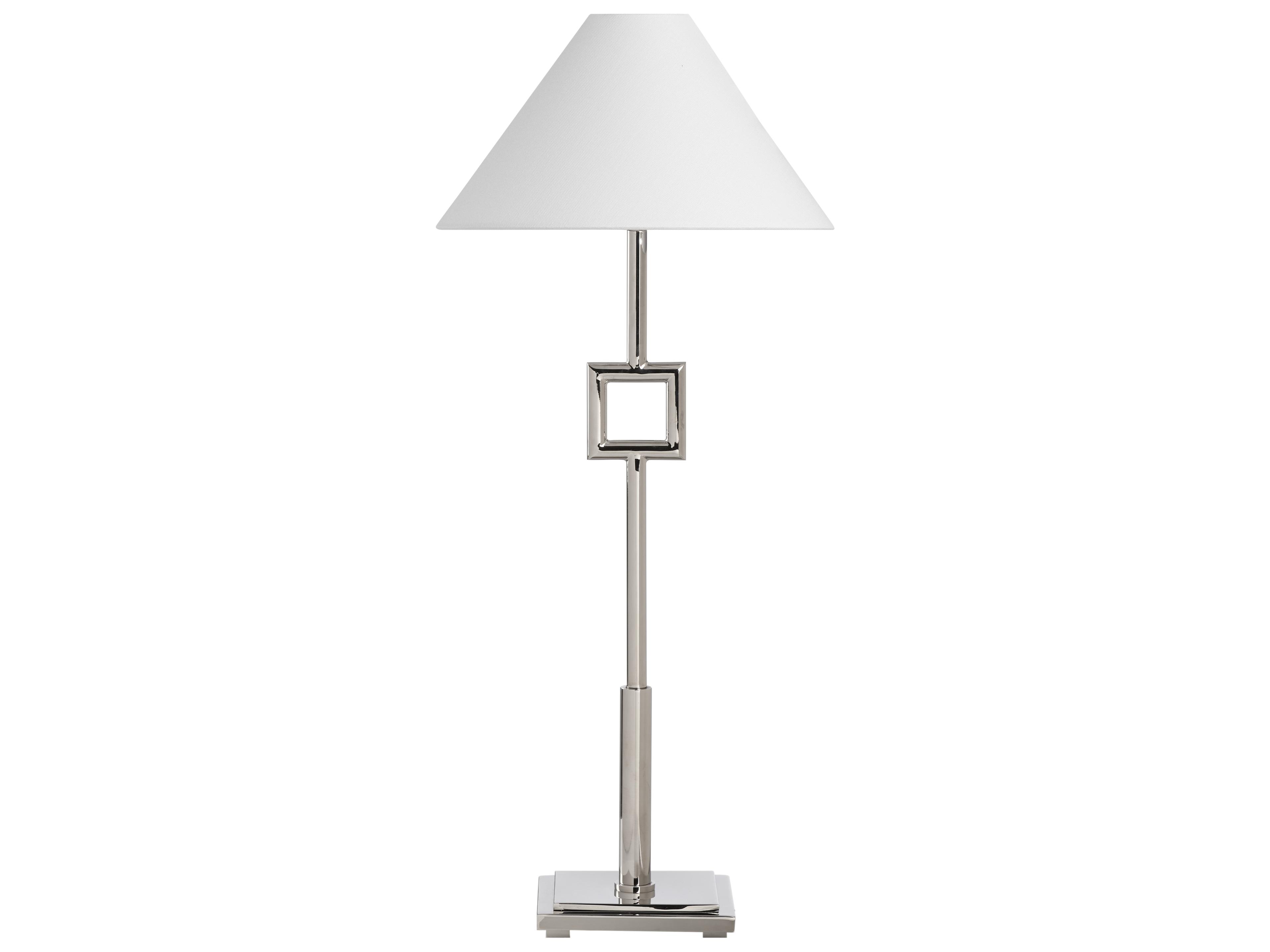 Chelsea House Jamie Merida Polished Nickel Table Lamp
