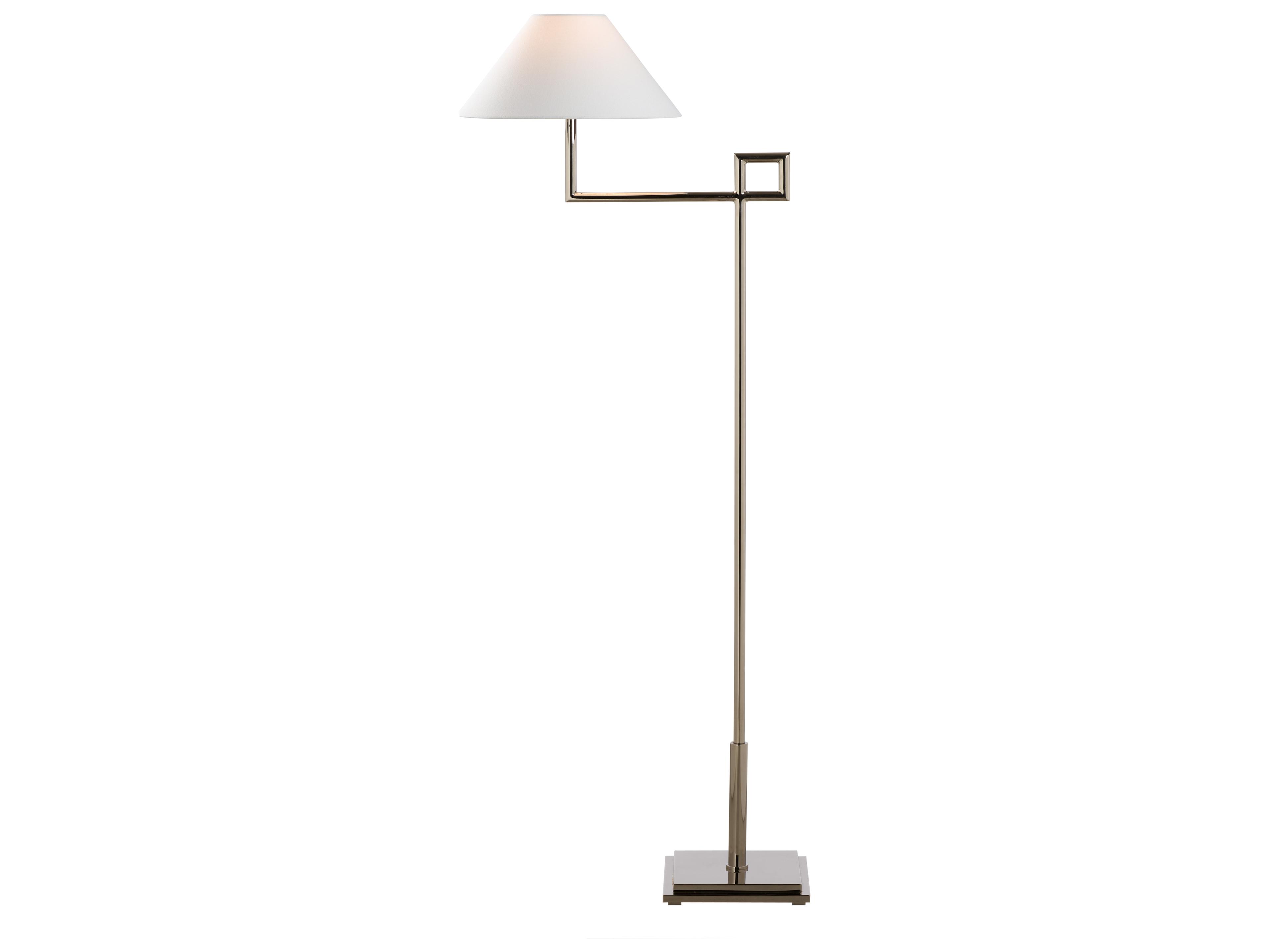 Chelsea House Jamie Merida Polished Nickel Floor Lamp