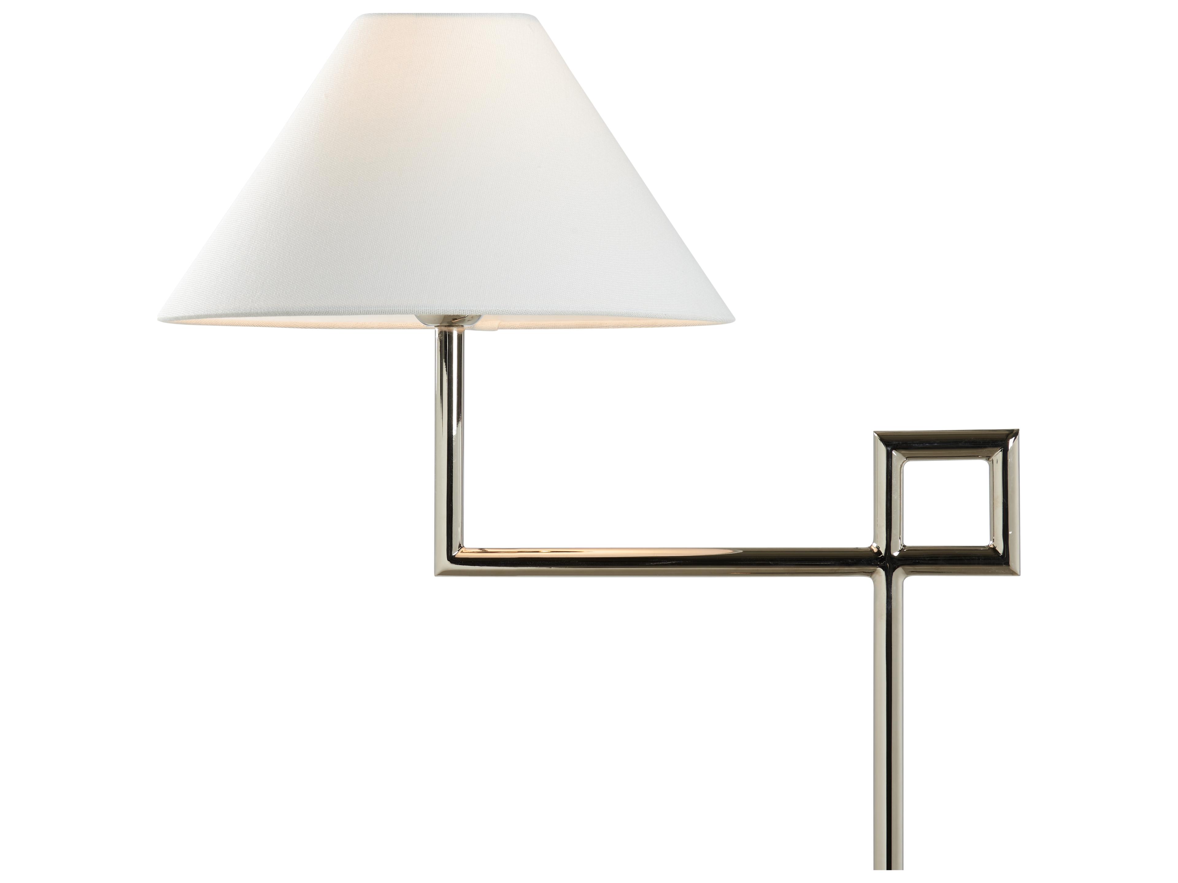 Chelsea House Jamie Merida Polished Nickel Floor Lamp