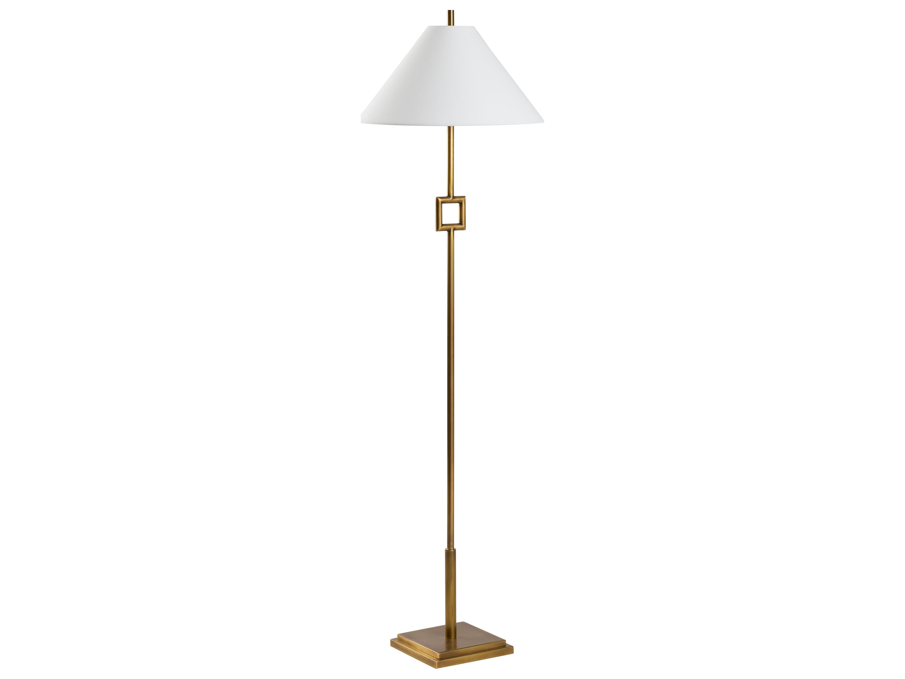 Chelsea House Jamie Merida Aged Brass Floor Lamp