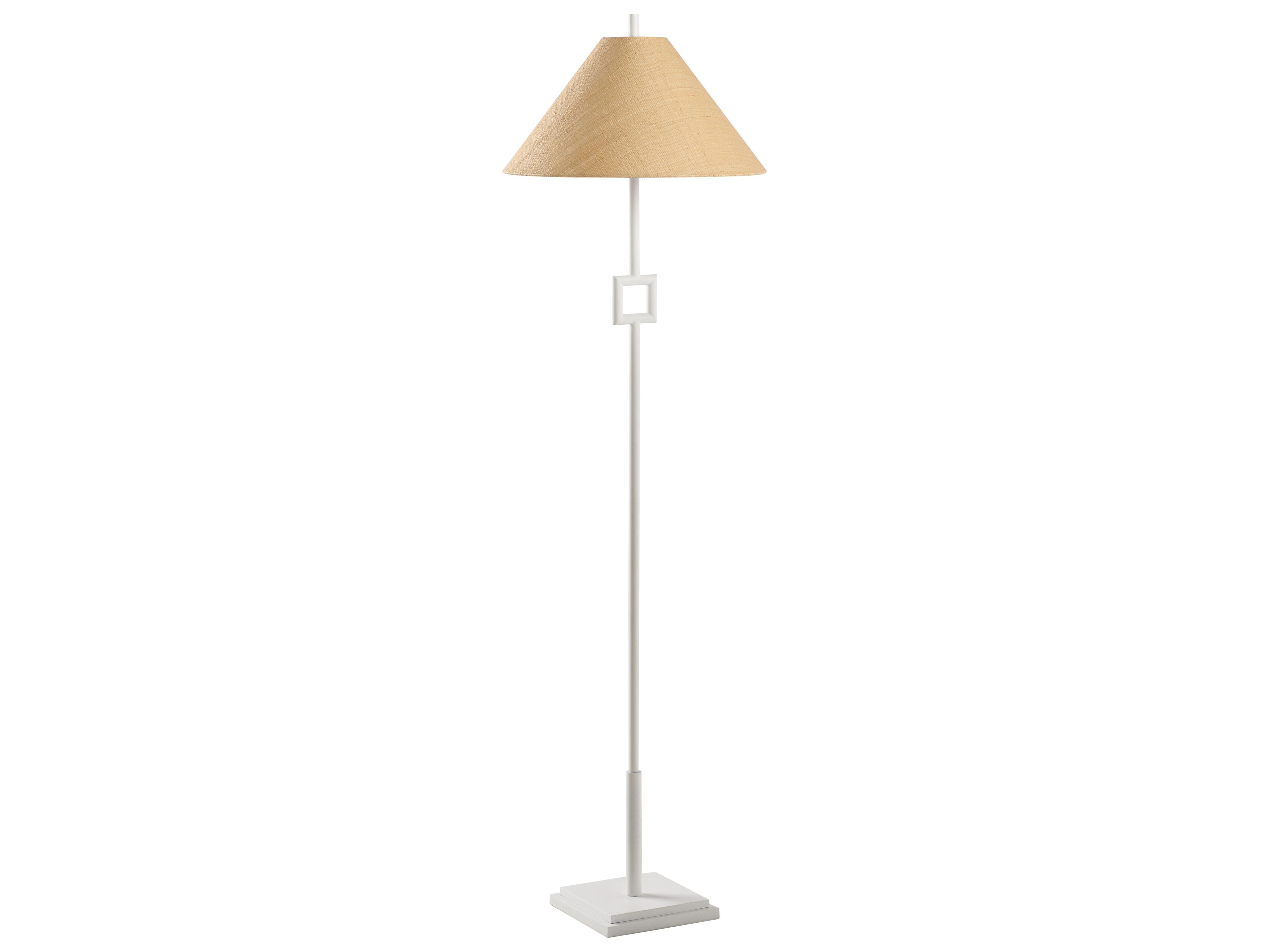 Chelsea House Jamie Merida Matte White Floor Lamp