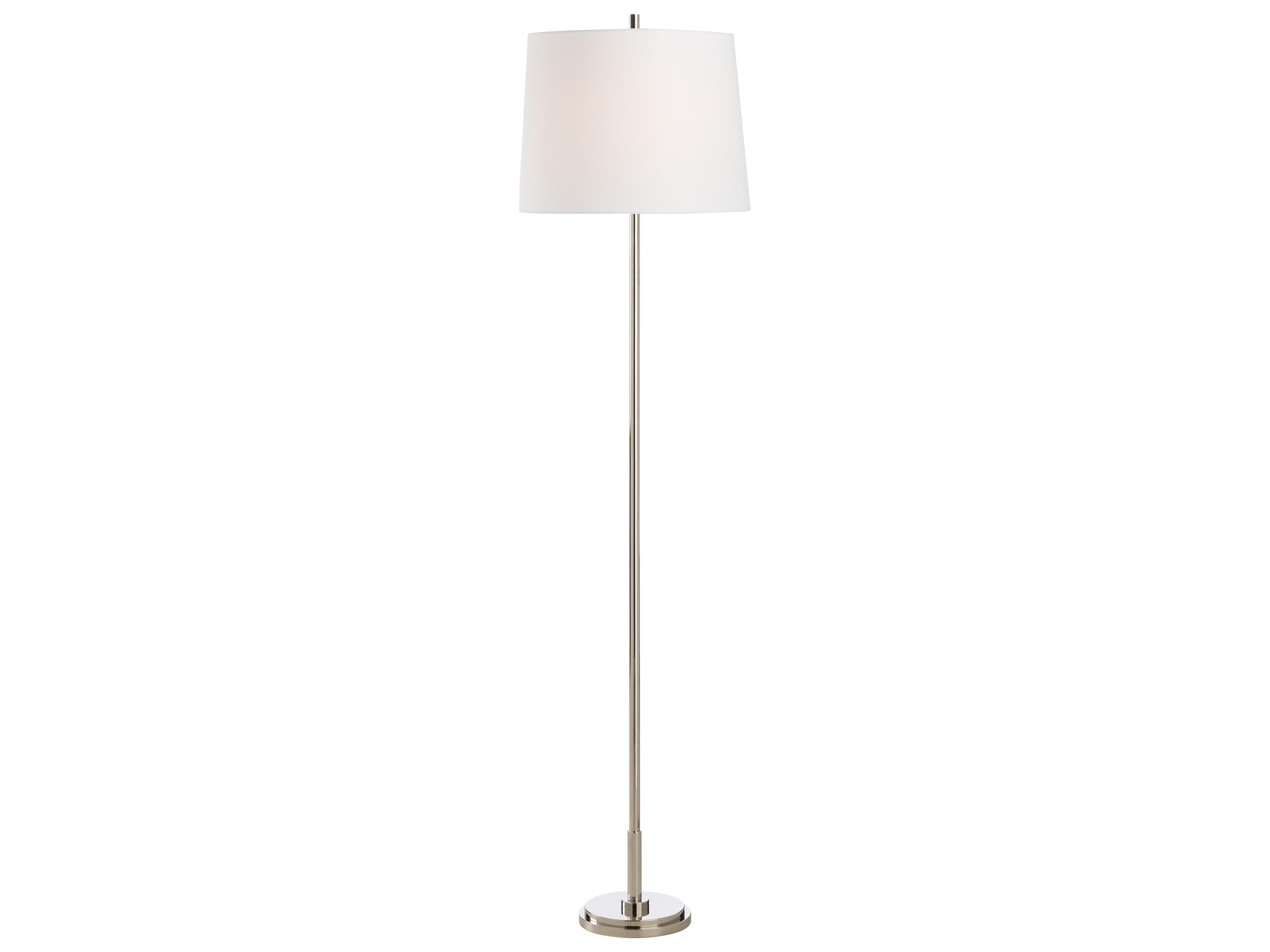 Chelsea House Jamie Merida Polished Nickel Floor Lamp