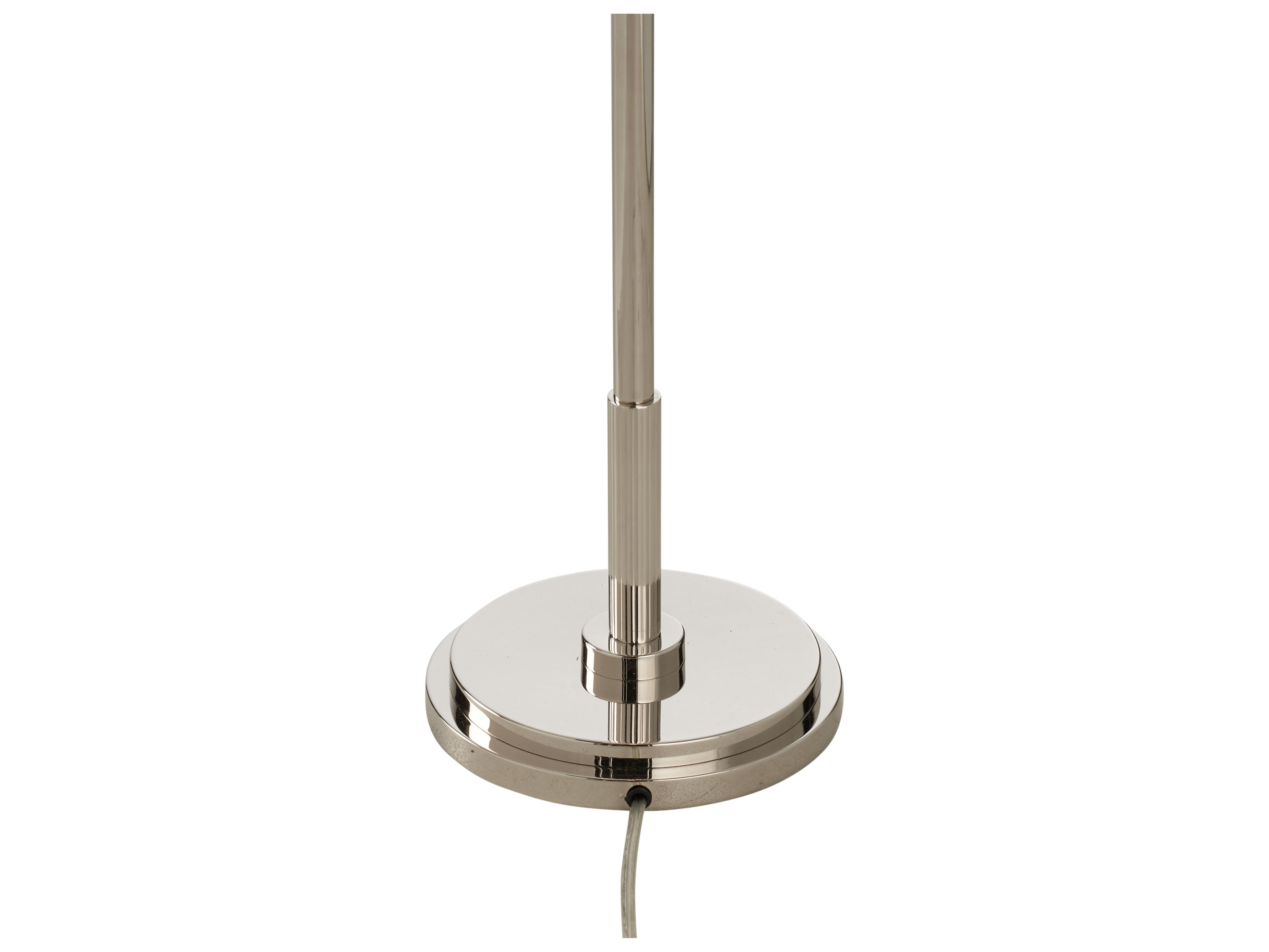 Chelsea House Jamie Merida Polished Nickel Floor Lamp