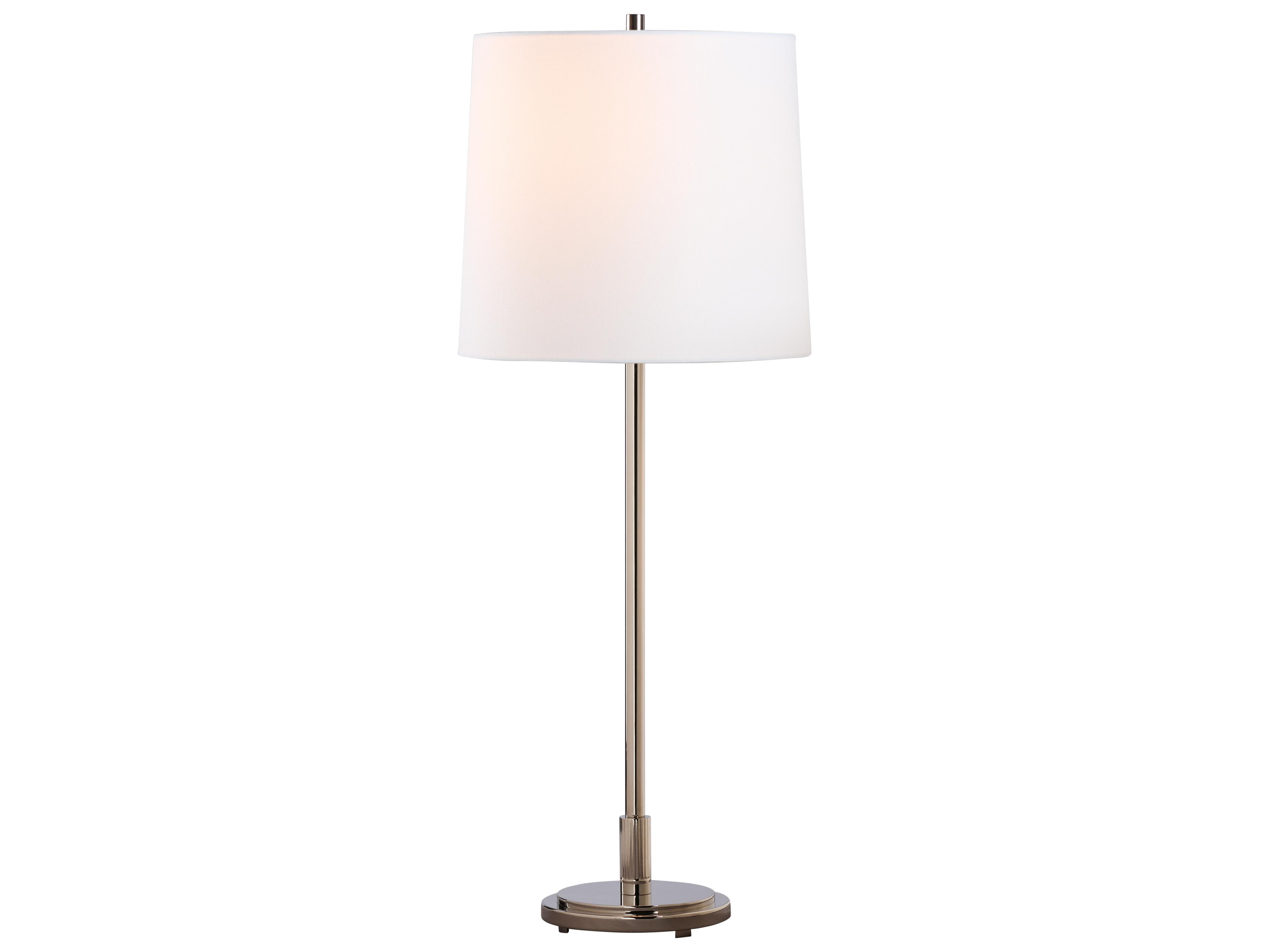 Chelsea House Jamie Merida Polished Nickel Table Lamp