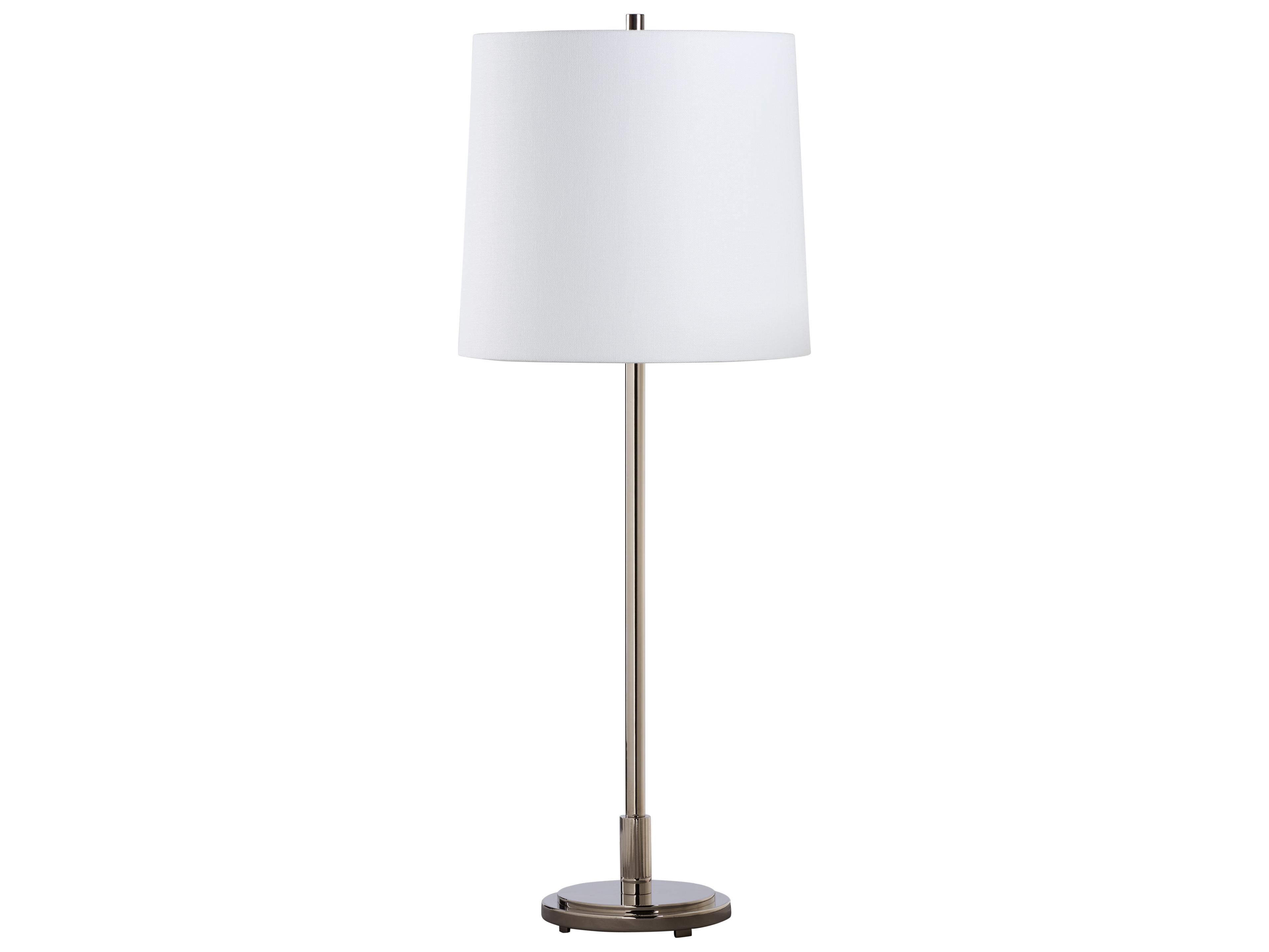 Chelsea House Jamie Merida Polished Nickel Table Lamp