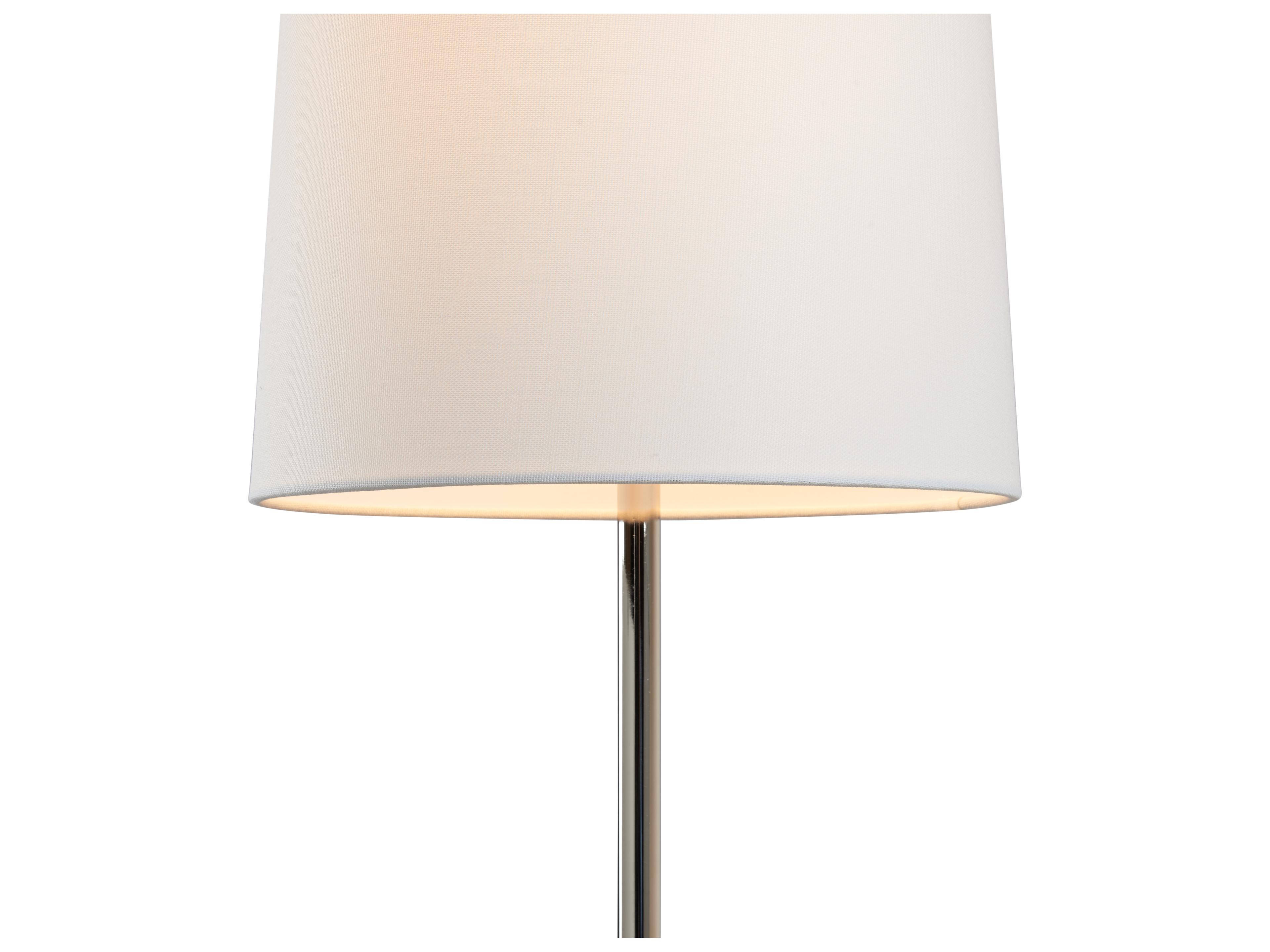 Chelsea House Jamie Merida Polished Nickel Table Lamp