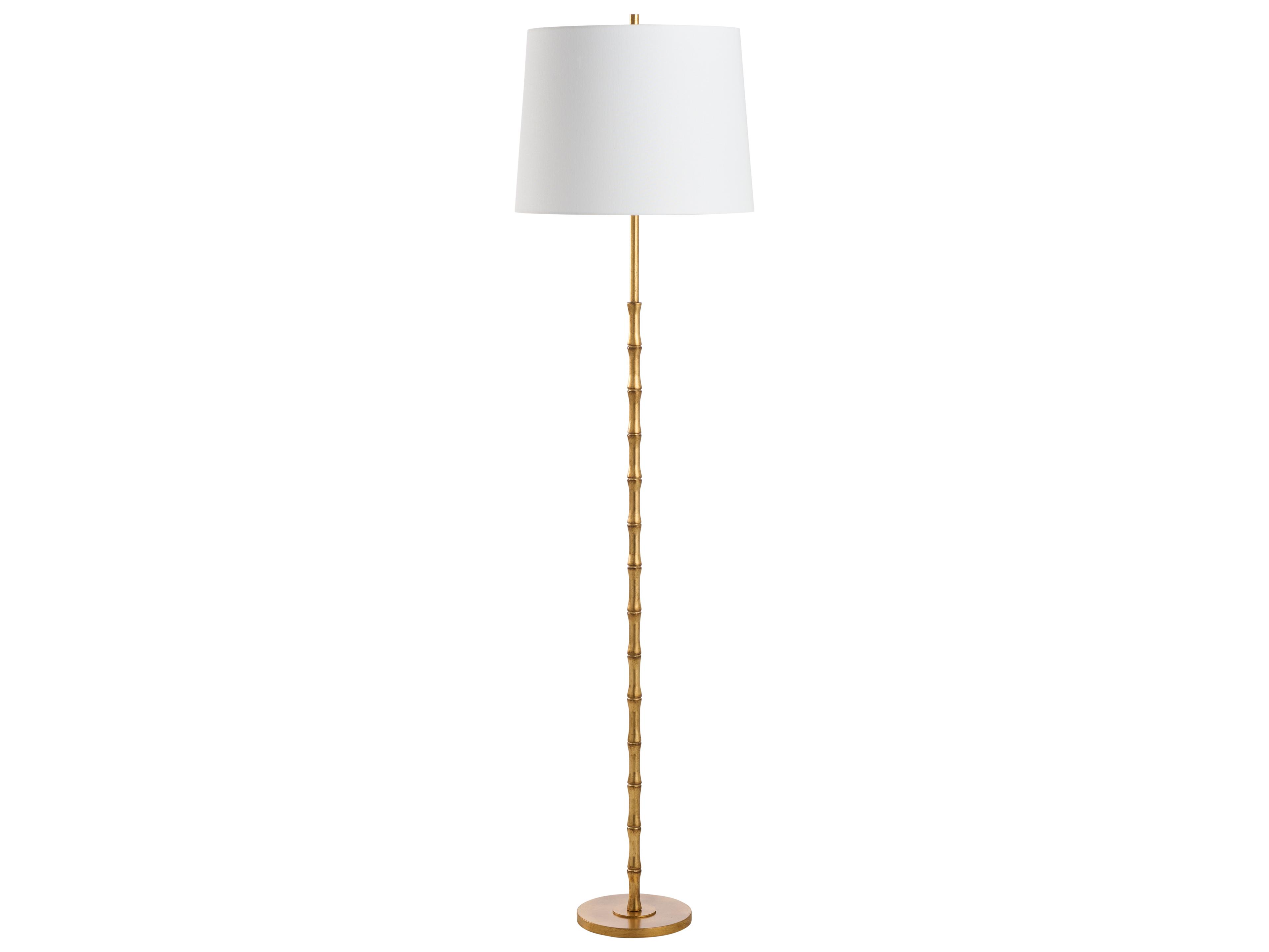 Chelsea House Jamie Merida Antique Brass Gold Floor Lamp