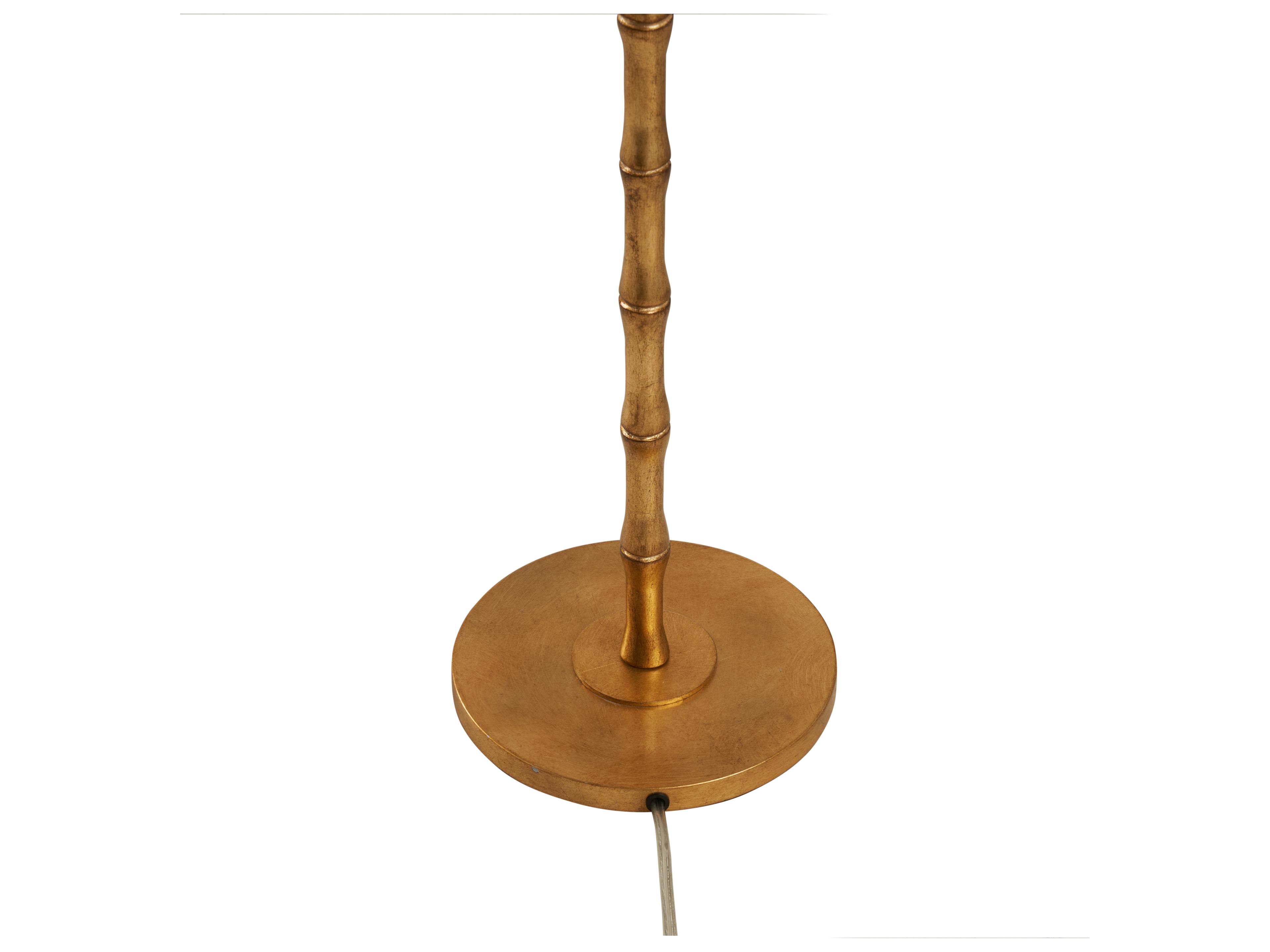 Chelsea House Jamie Merida Antique Brass Gold Floor Lamp