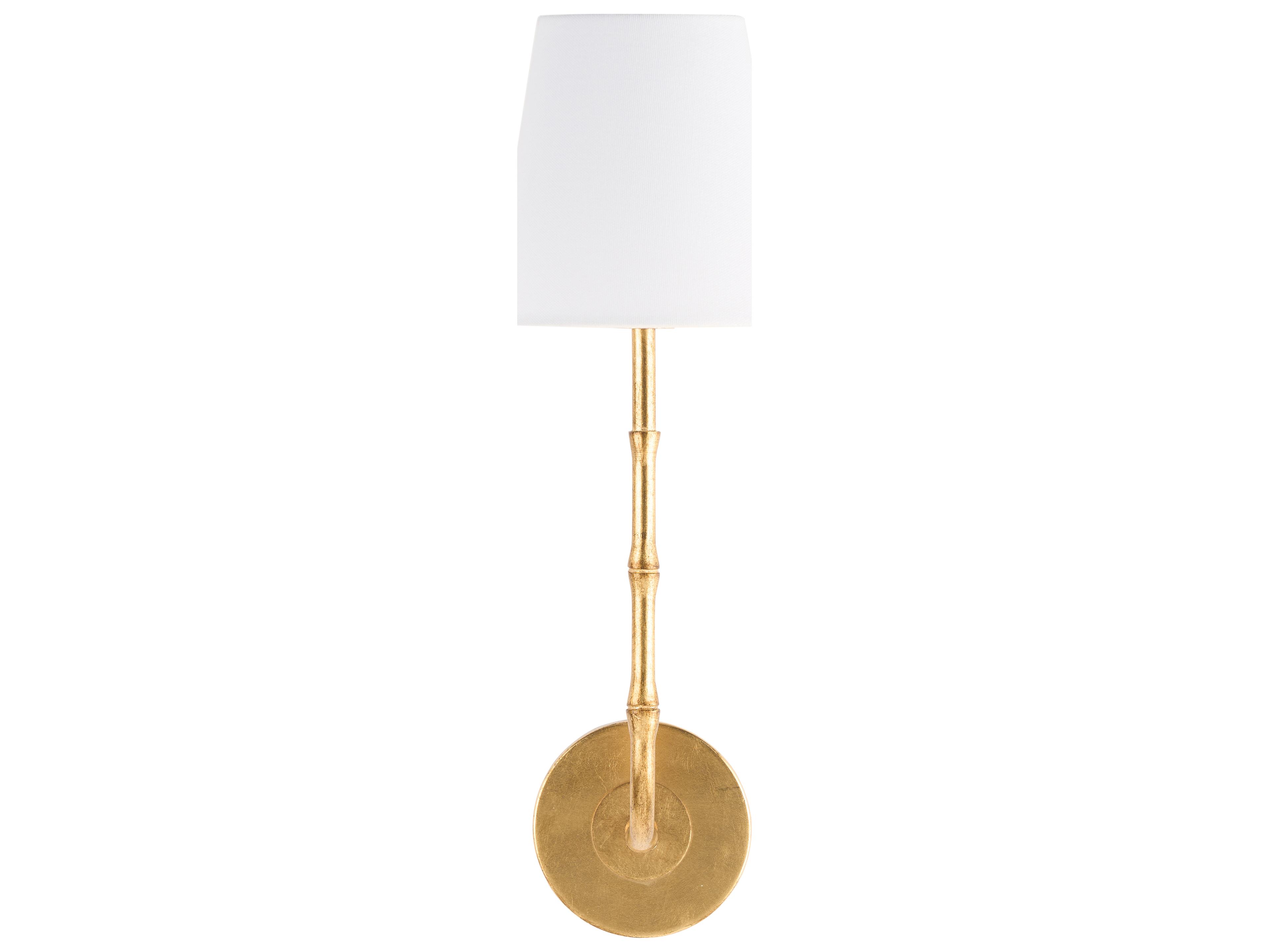 Chelsea House Jamie Merida 1-Light Gold Brass Traditional Wall Sconce