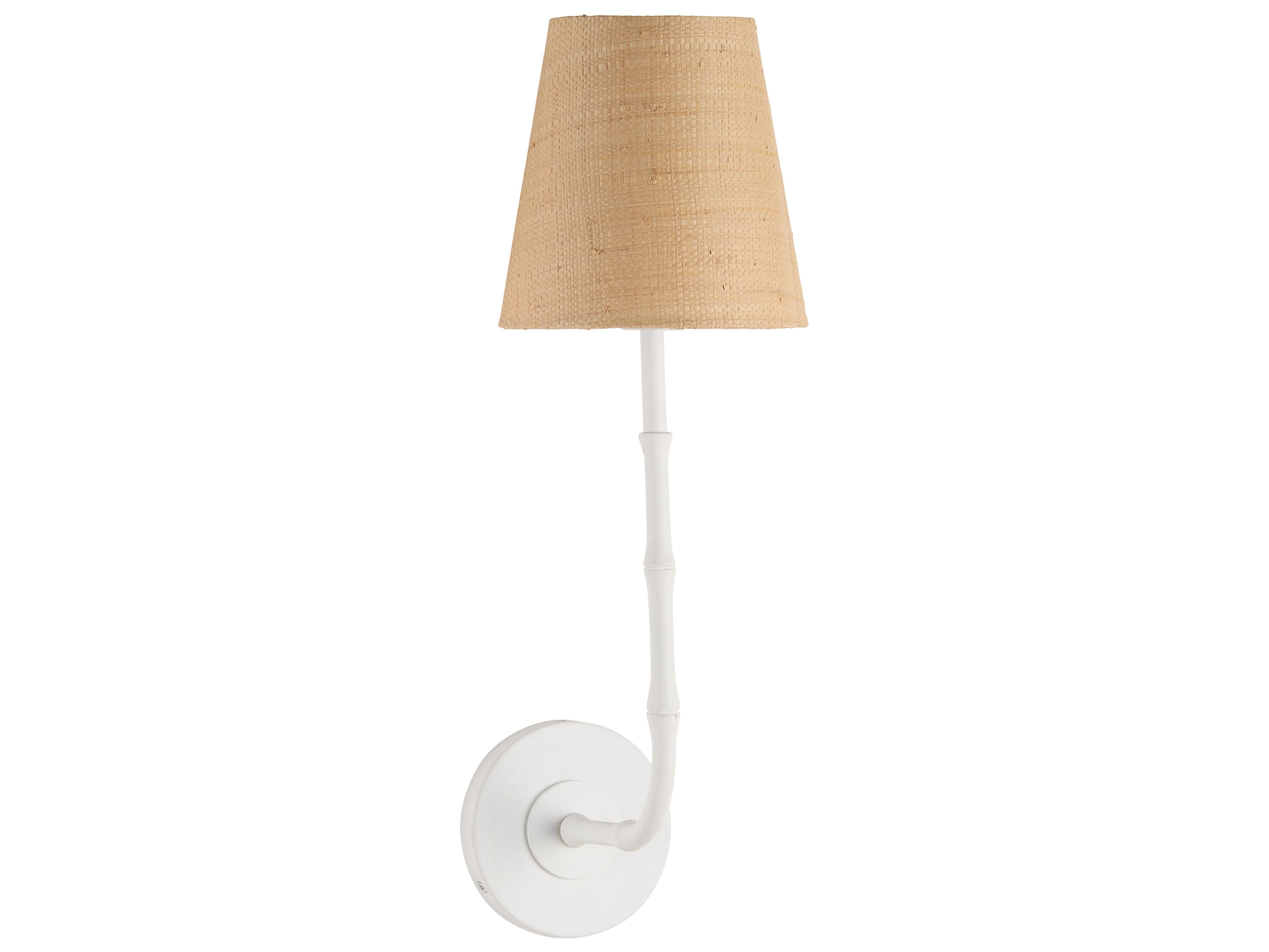 Chelsea House Jamie Merida 1-Light White Cream Wall Sconce