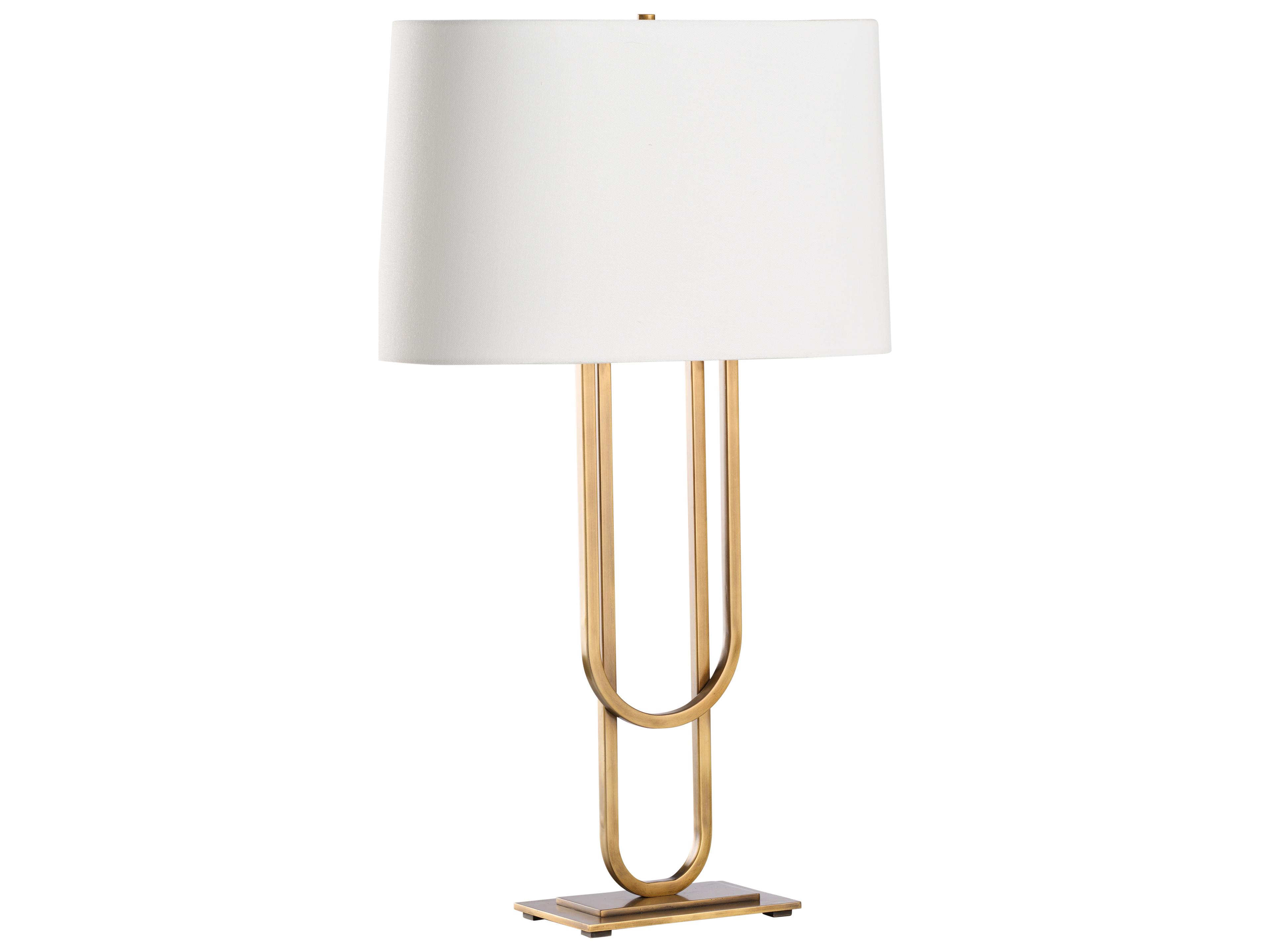 Chelsea House Jamie Merida Antique Brass Table Lamp