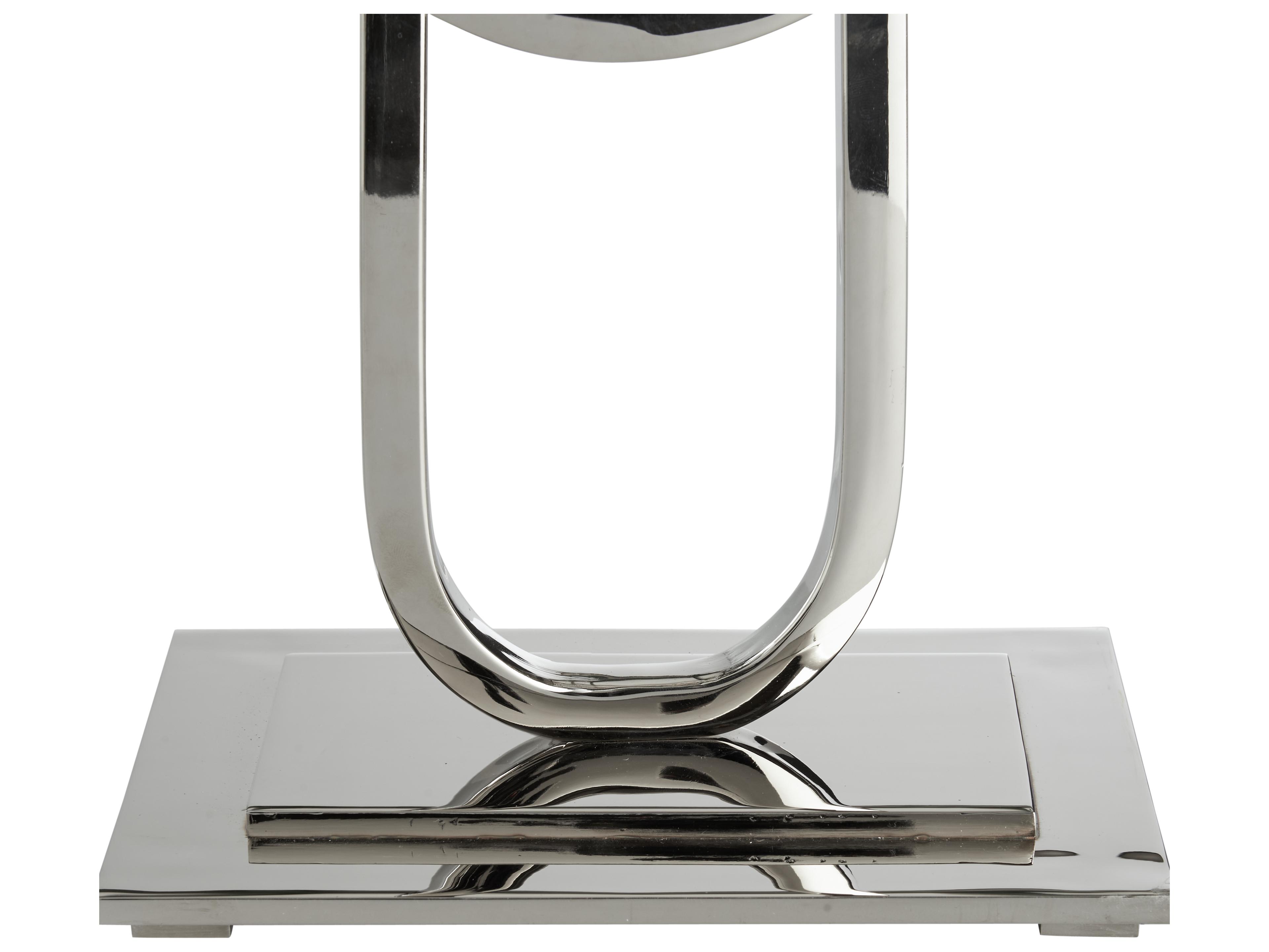 Chelsea House Jamie Merida Polished Nickel Table Lamp