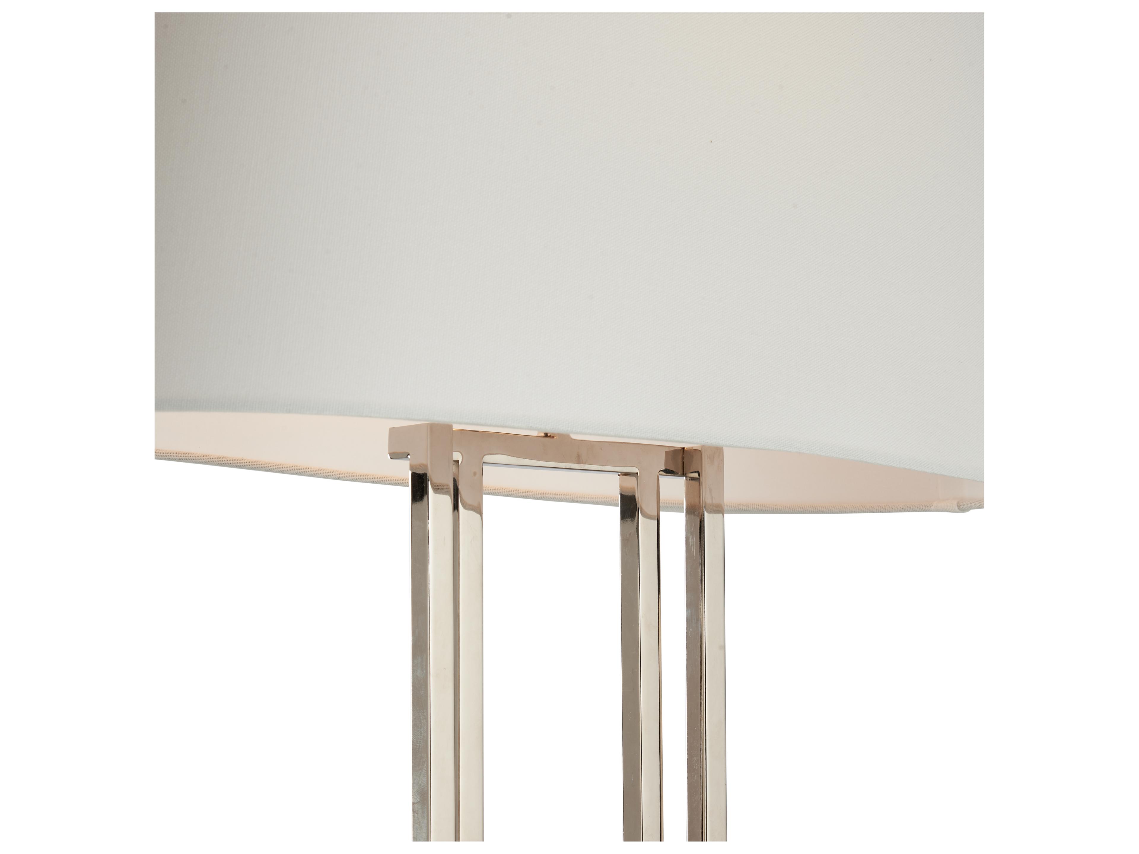 Chelsea House Jamie Merida Polished Nickel Table Lamp