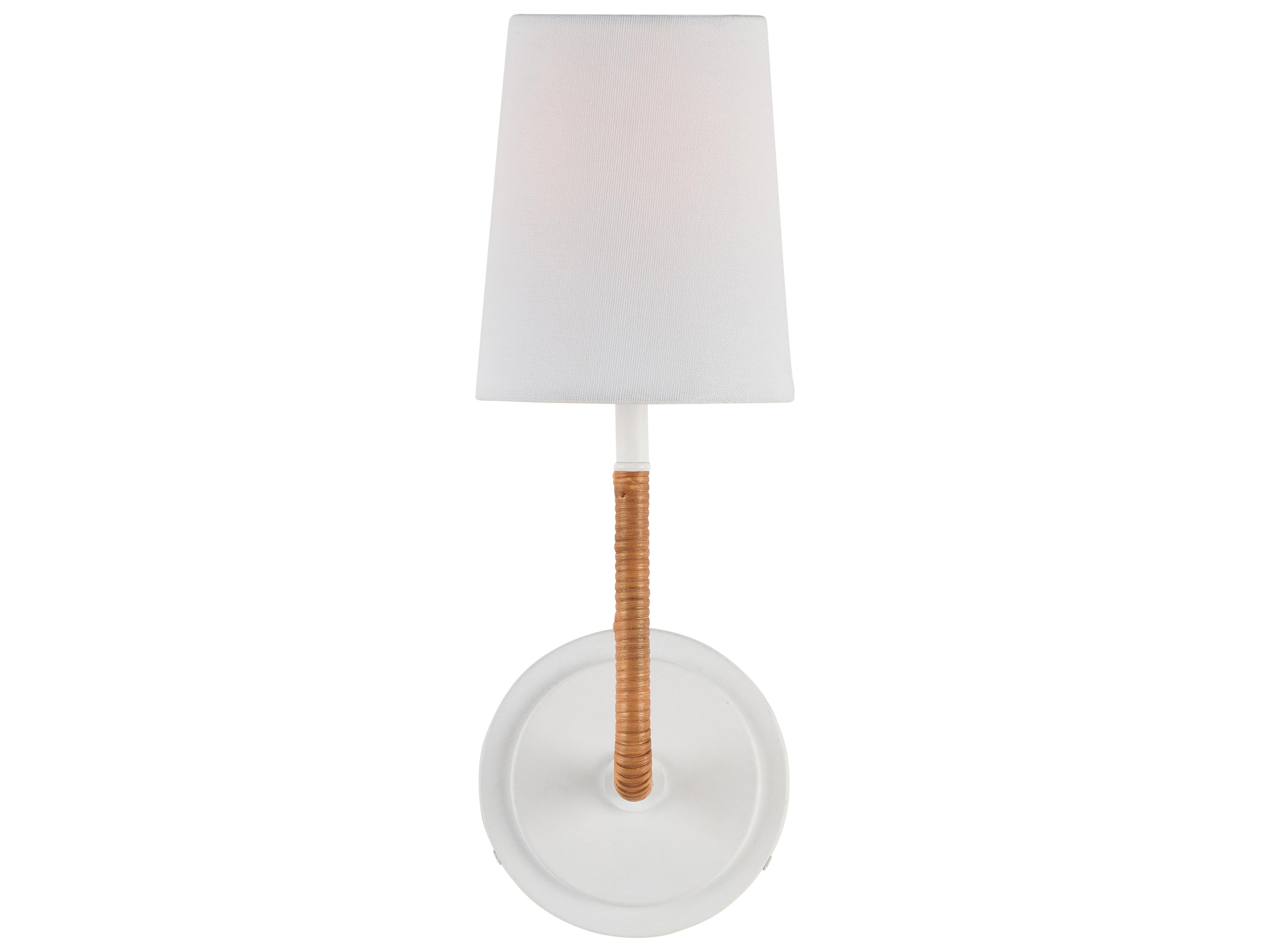 Chelsea House Jamie Merida 1-Light White Cream Wall Sconce