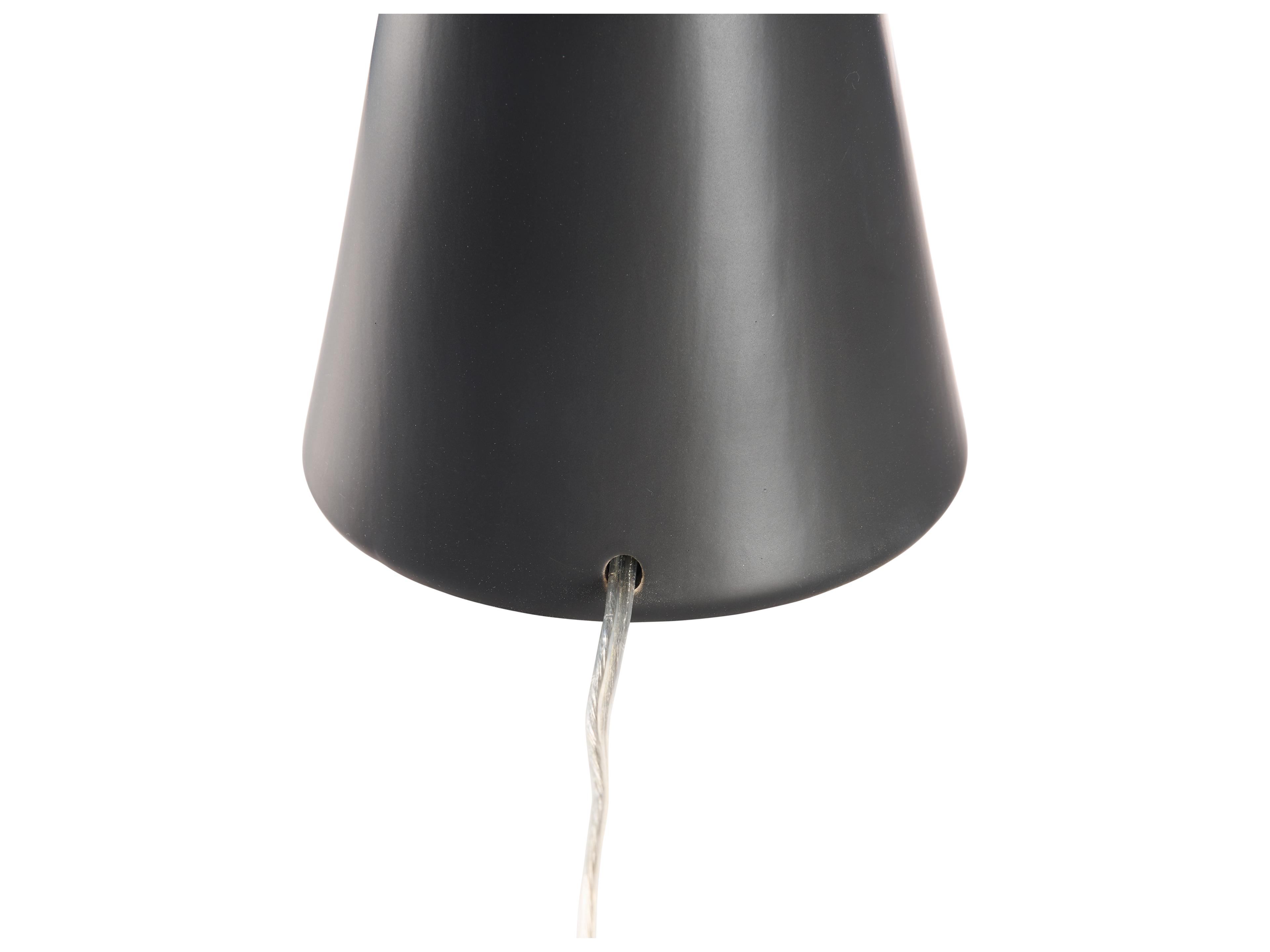 Chelsea House Town Square Black Glaze Table Lamp