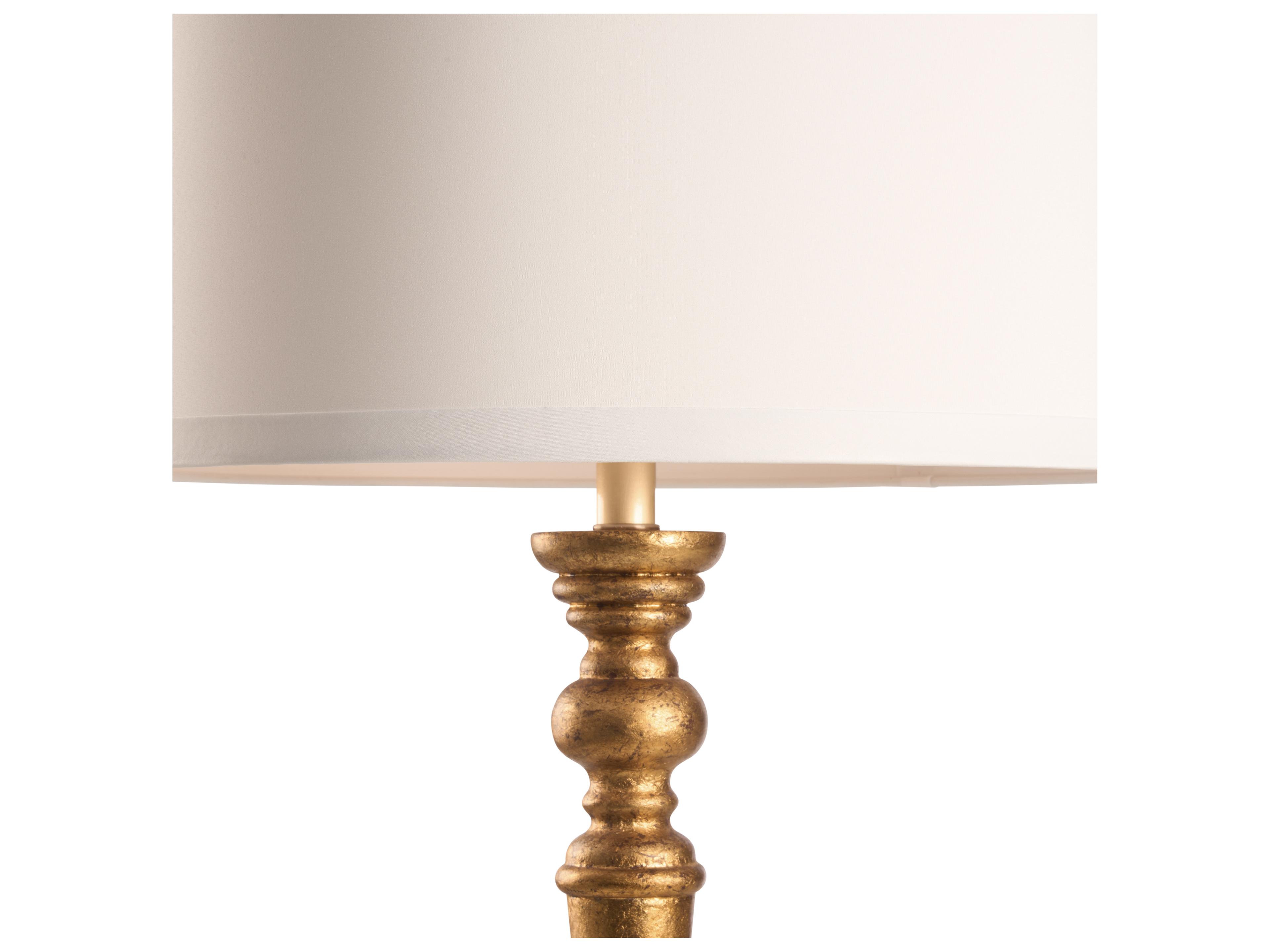 Chelsea House Town Square Aged Gold Floor Lamp