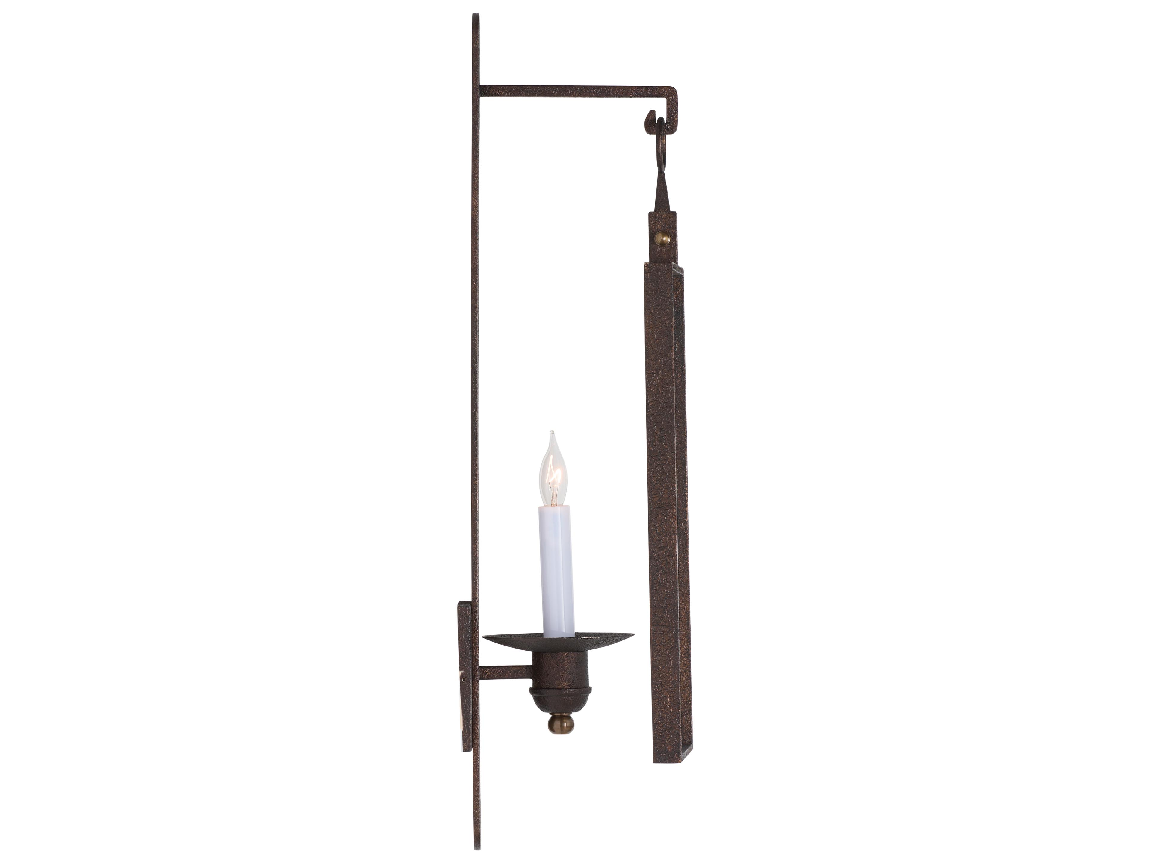 Chelsea House Pam Cain 1-Light Brown Wall Sconce